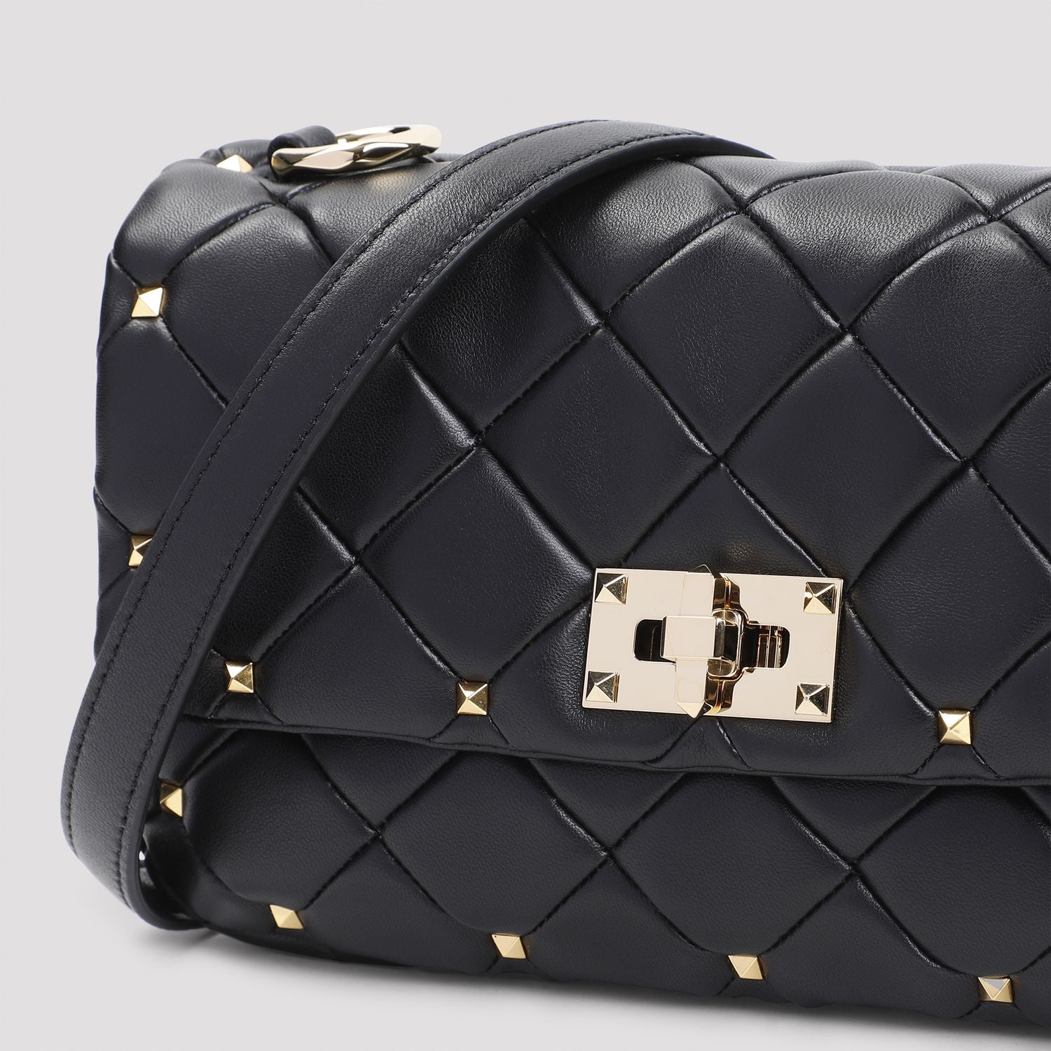 VALENTINO GARAVANI Mini Rockstud Spike Shoulder Handbag