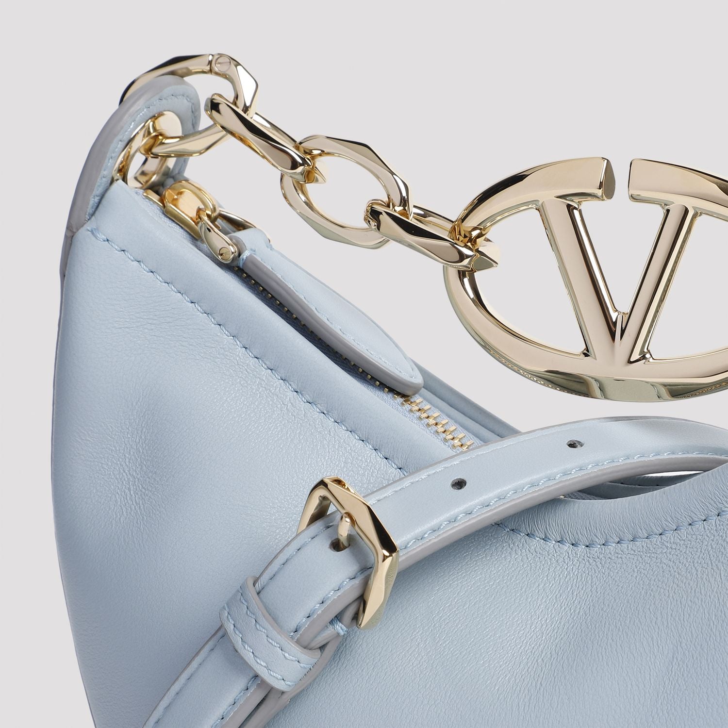 VALENTINO GARAVANI Mini Hobo Handbag - VLOGO MOON Collection
