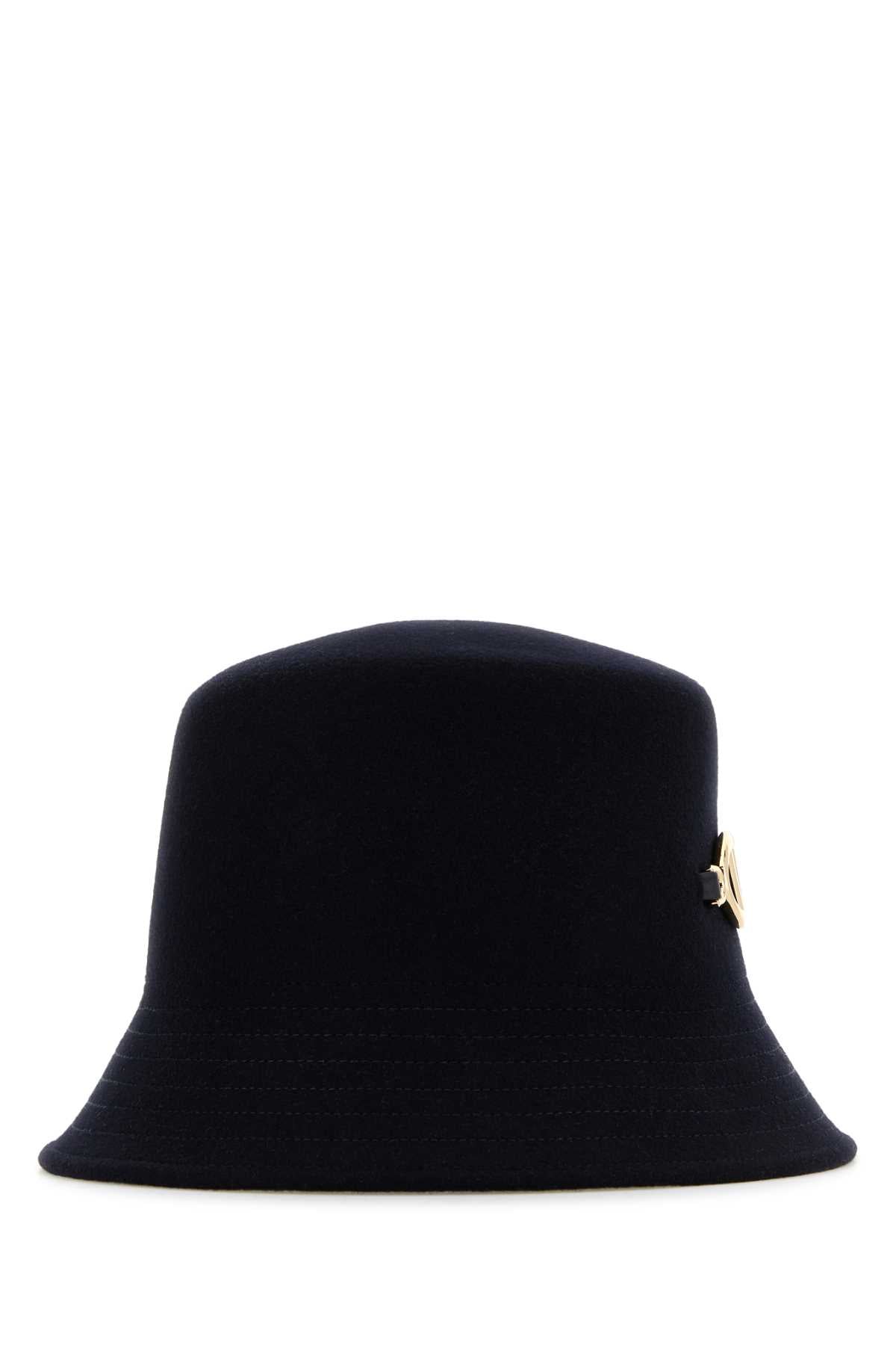 VALENTINO GARAVANI Felt Bucket Hat - Vlogo Design for Women