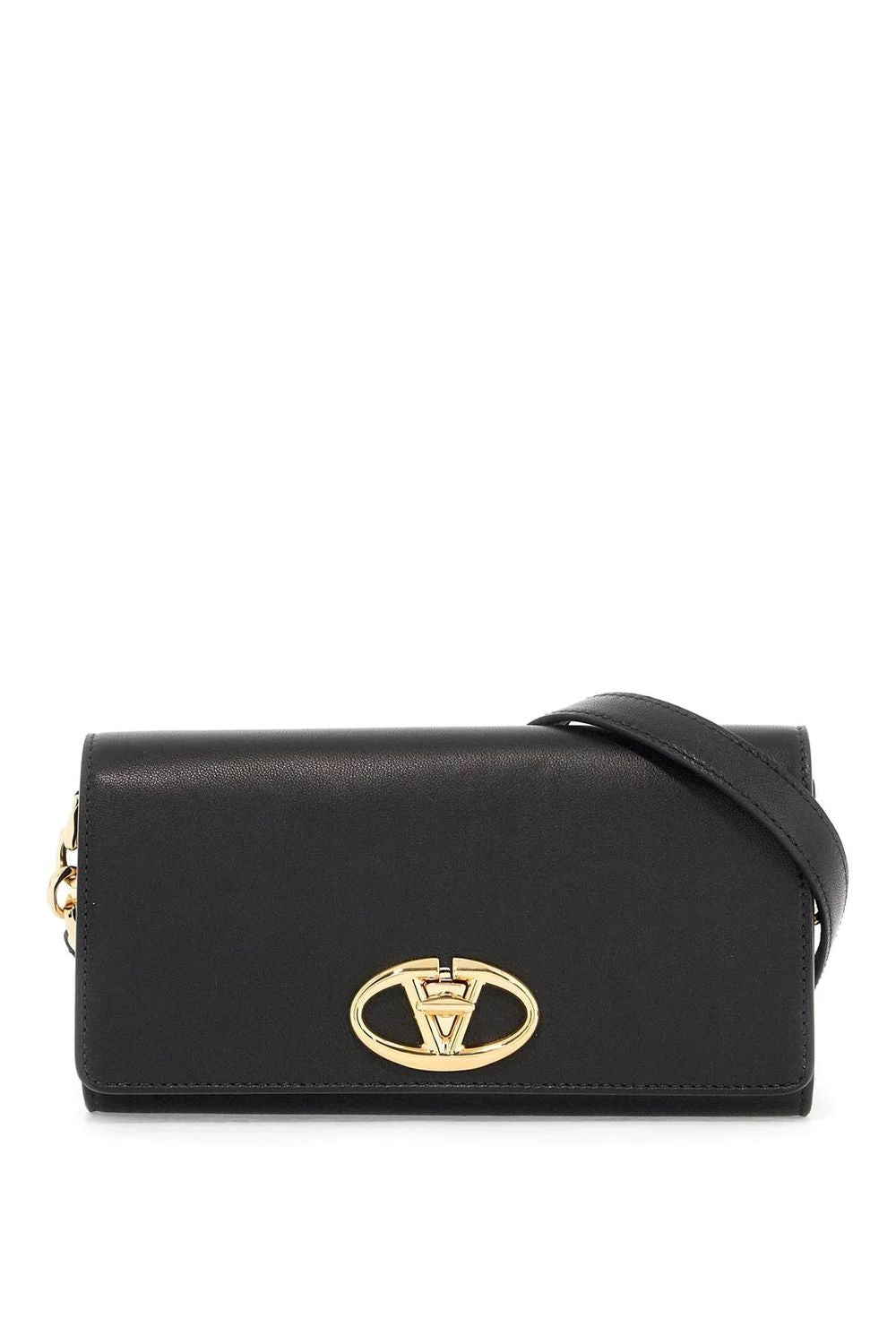 VALENTINO Mini Golden Logo Pouch