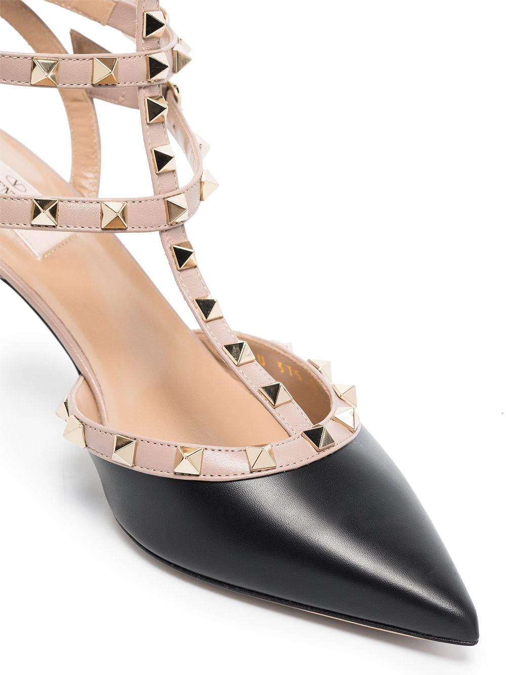 VALENTINO GARAVANI Pointed Toe High Heel Pumps with Buckled Ankle Strap