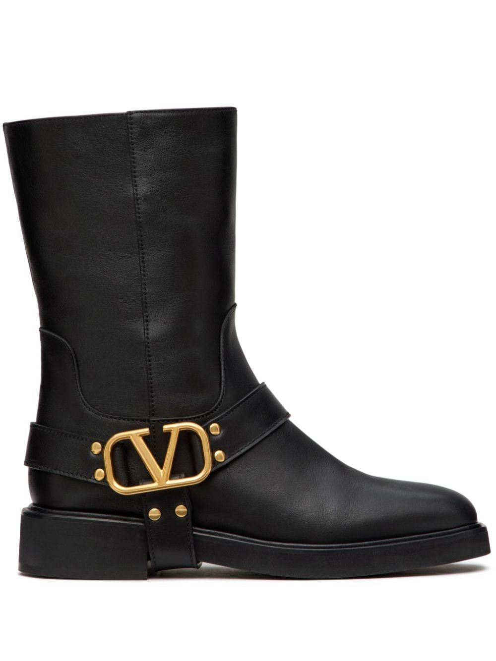 VALENTINO GARAVANI Vlogo Signature Biker Boots for Women