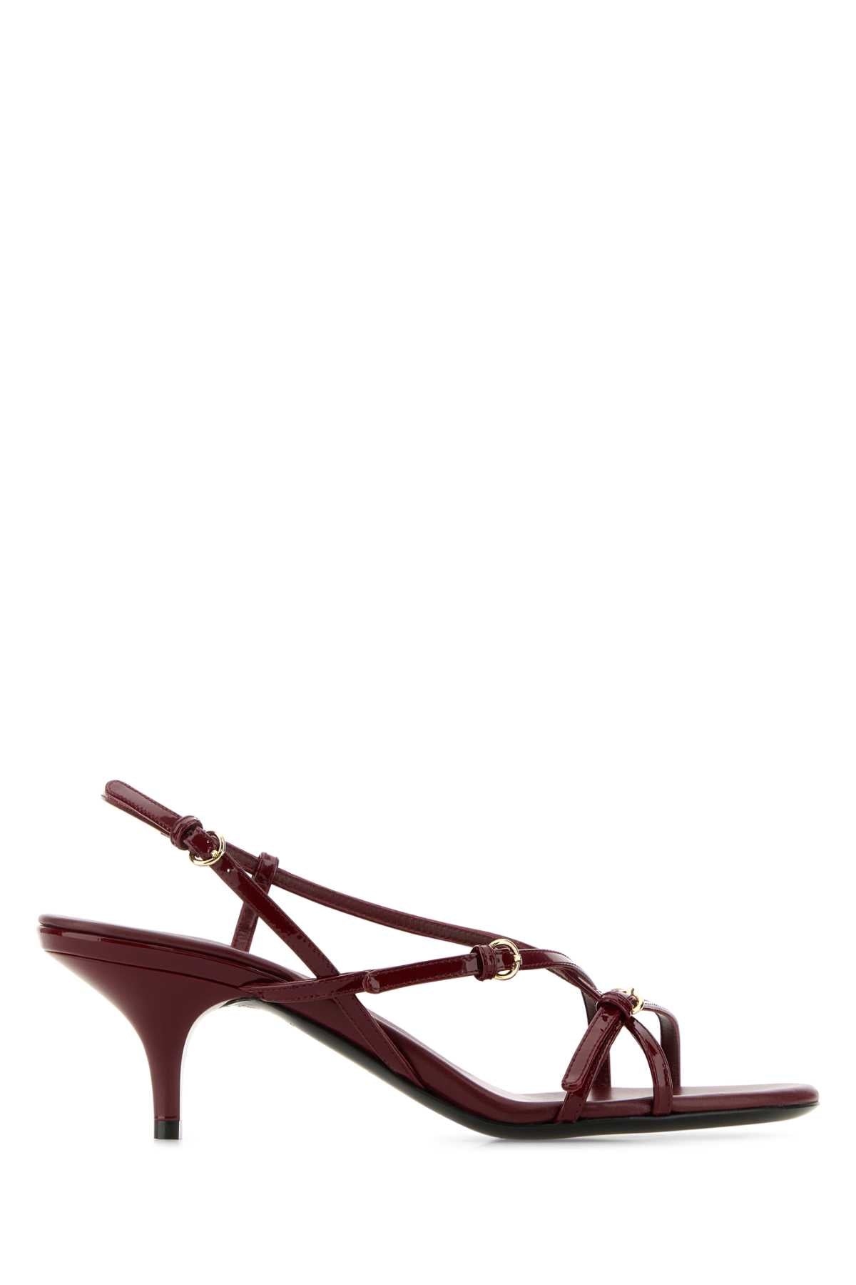 MIU MIU Leather Mini Sandals for Women