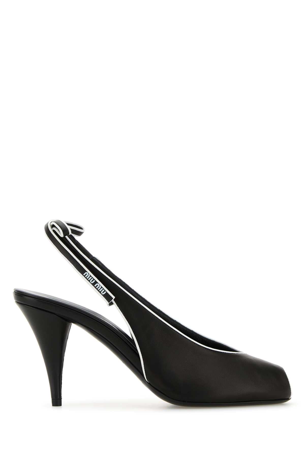 MIU MIU Nappa Leather Sandals for Women - SS25 Collection