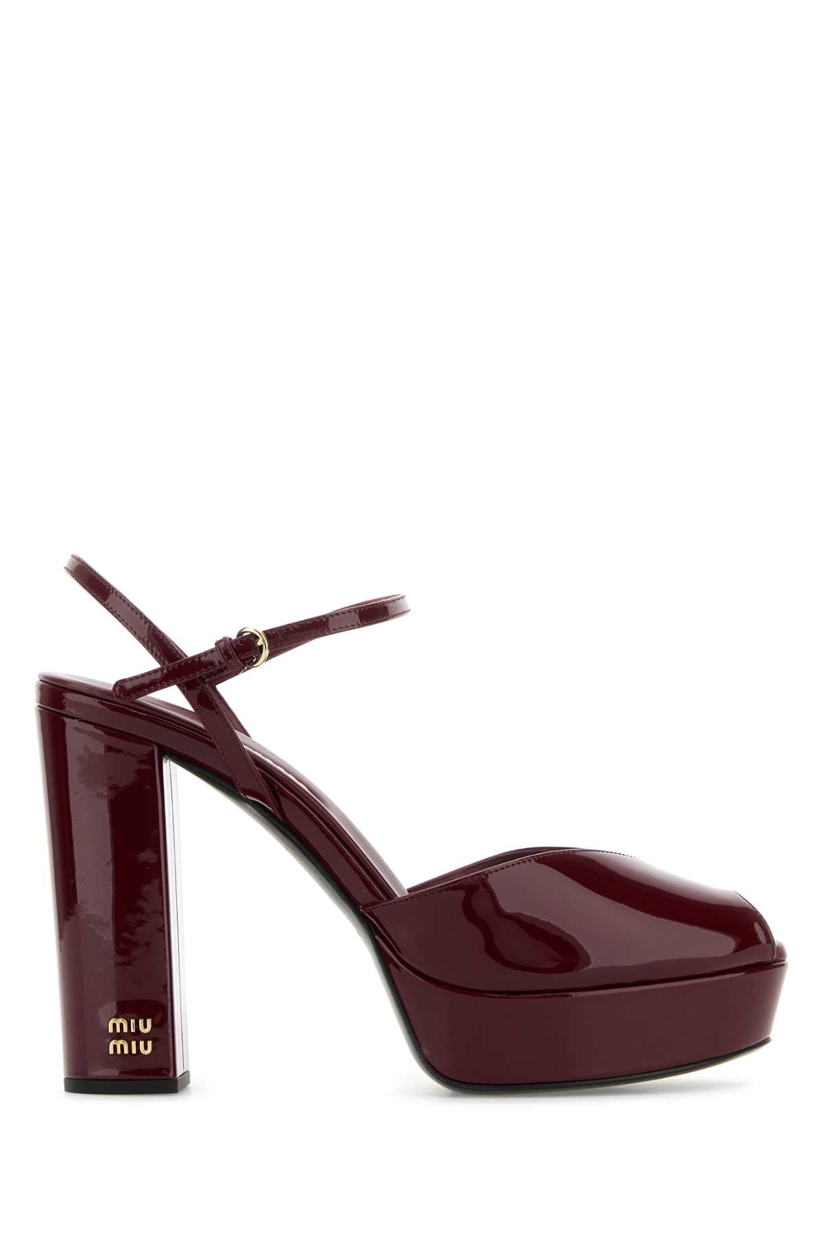 MIU MIU Chic Leather Sandals for Women - Perfect for FW25