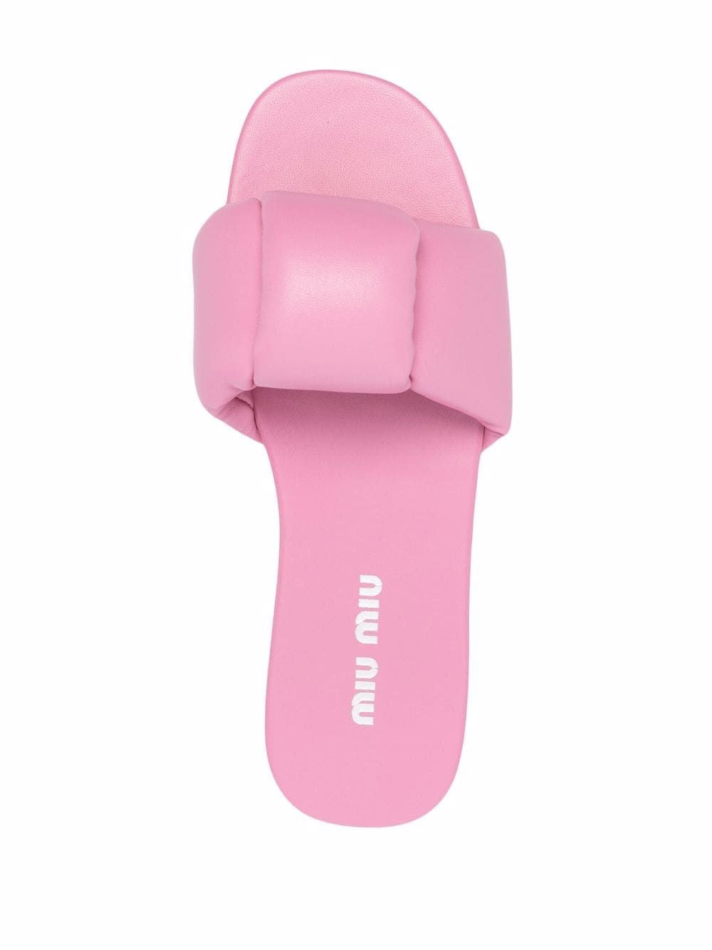 MIU MIU Women's Mini Nappa Sandals