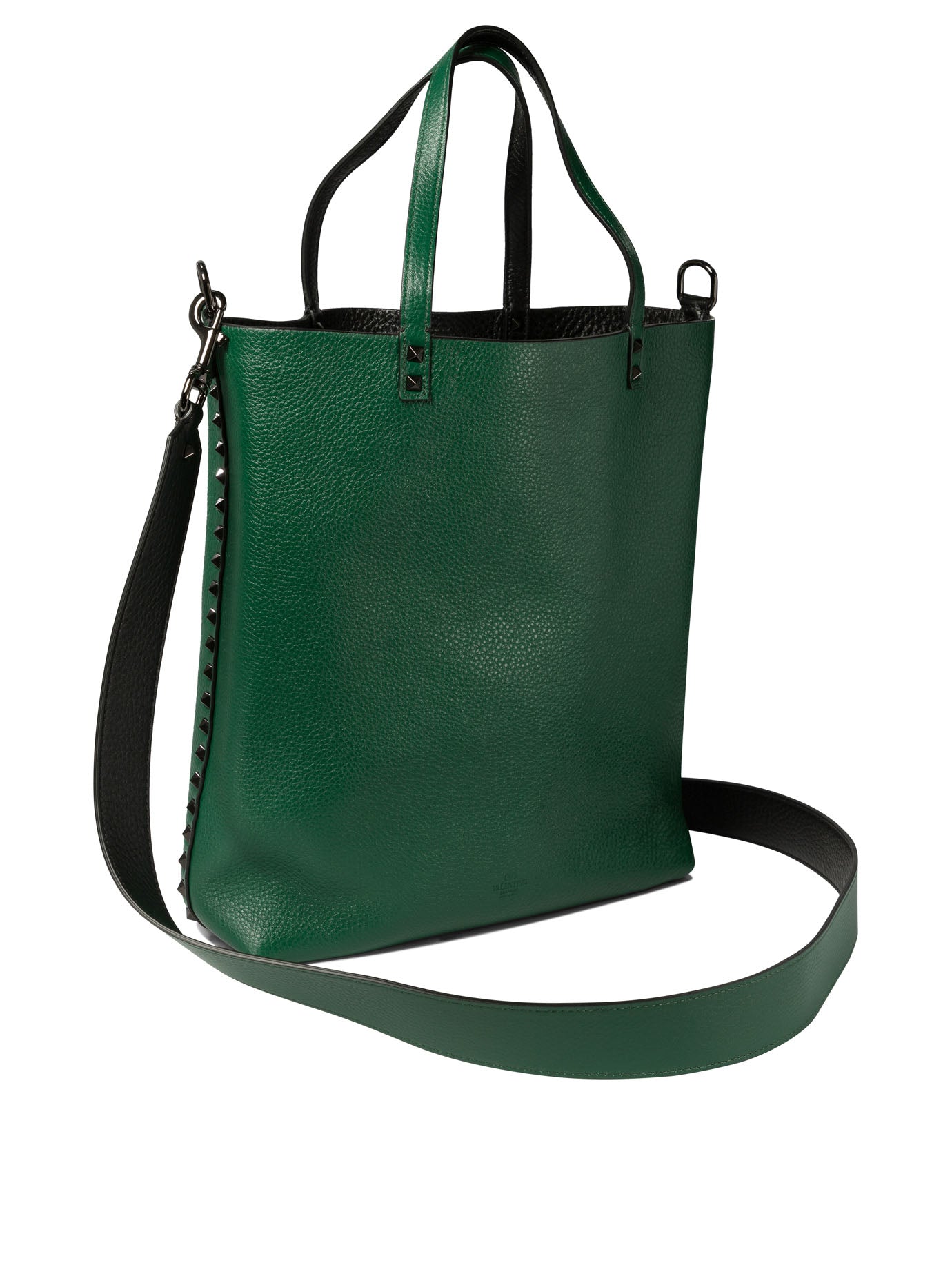 VALENTINO GARAVANI Reversible Rockstud Shopping Bag - 28x34x10 cm