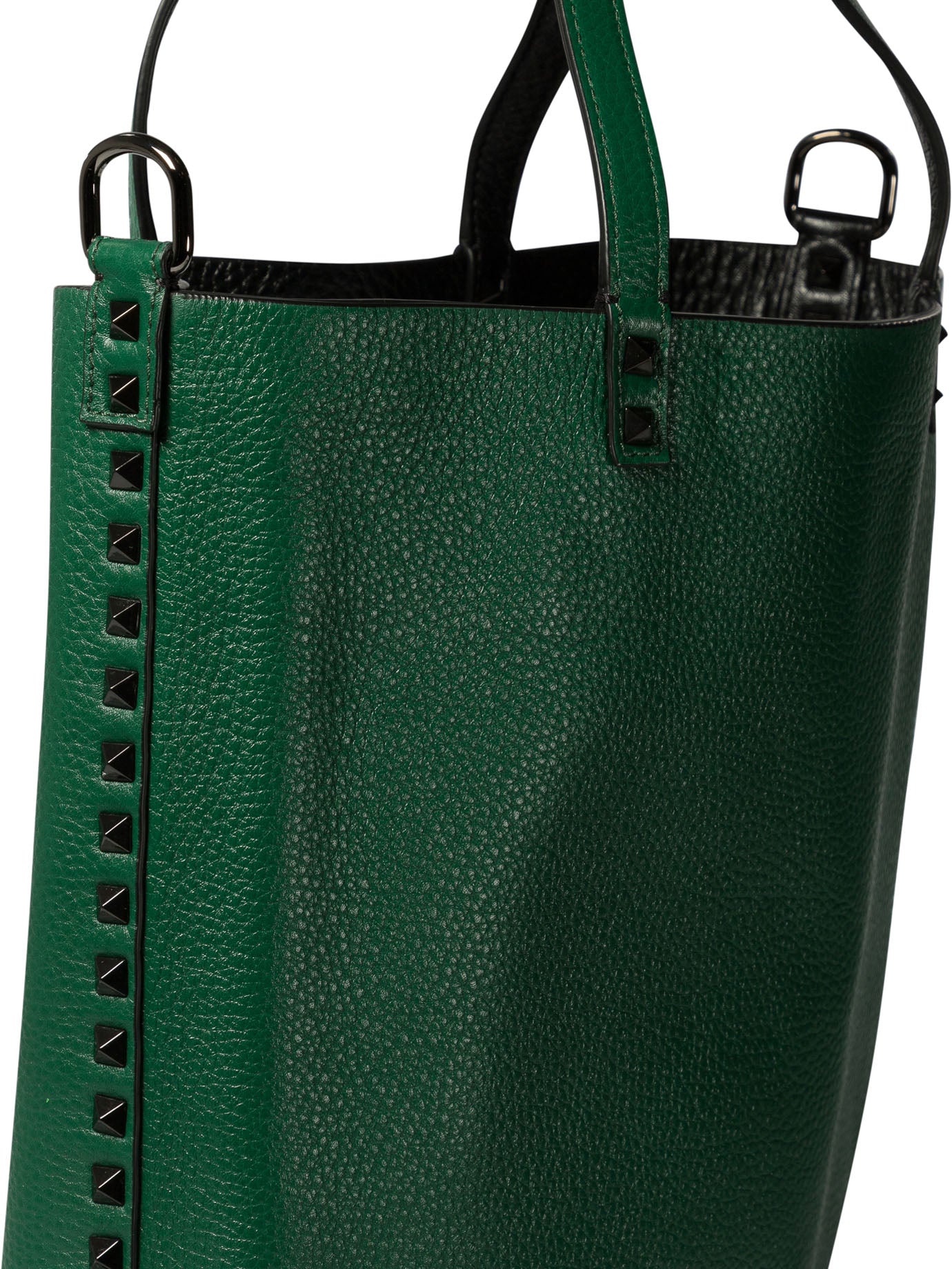 VALENTINO GARAVANI Reversible Rockstud Shopping Bag - 28x34x10 cm