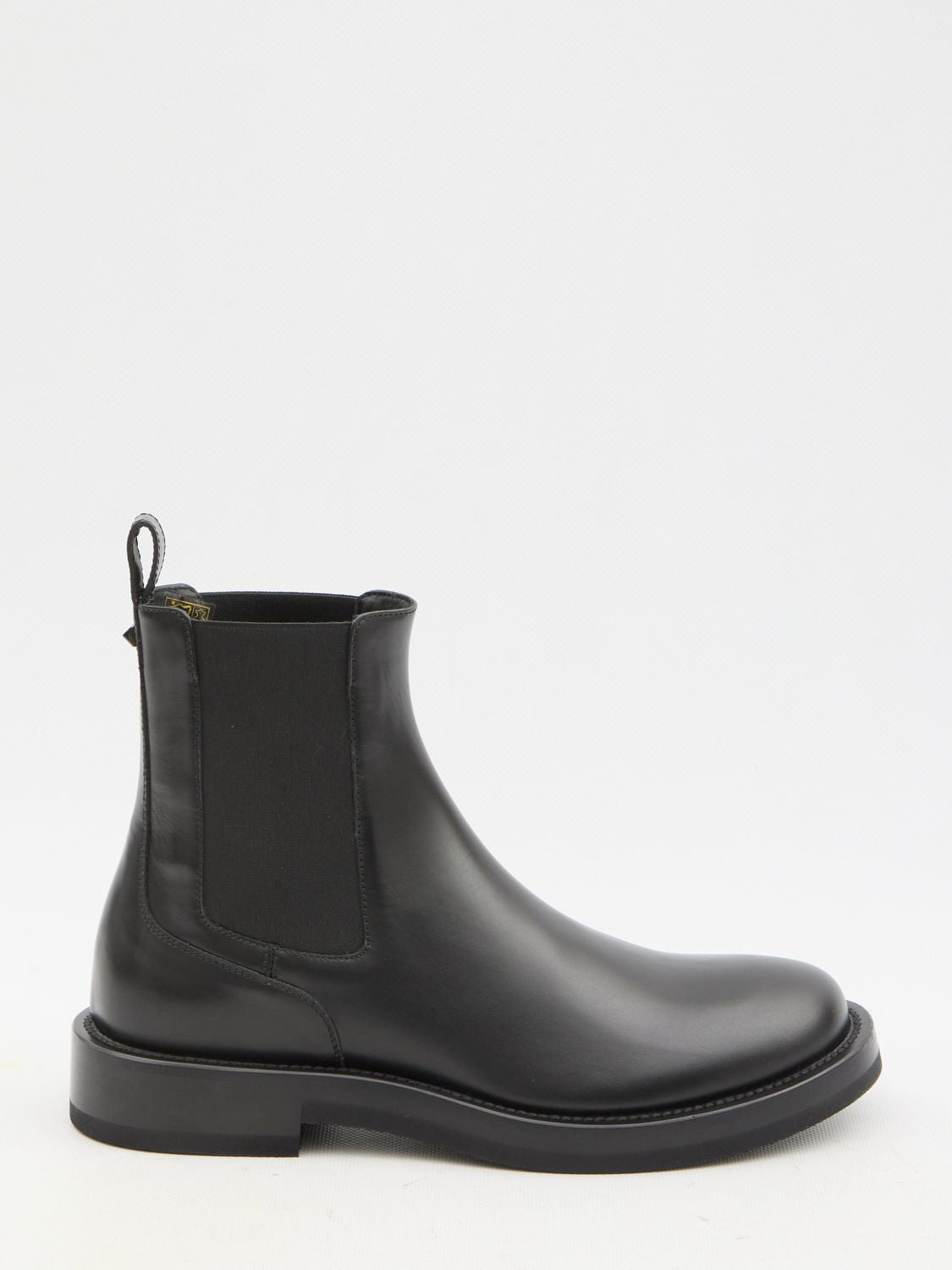 VALENTINO GARAVANI Leather Rockstud Ankle Boots for Men