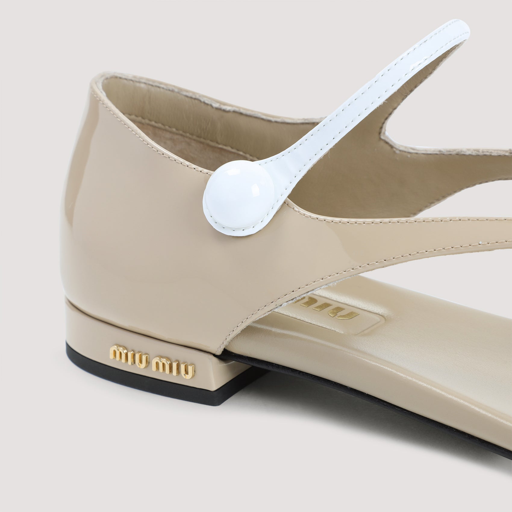 MIU MIU 100% Leather Sandals for Women