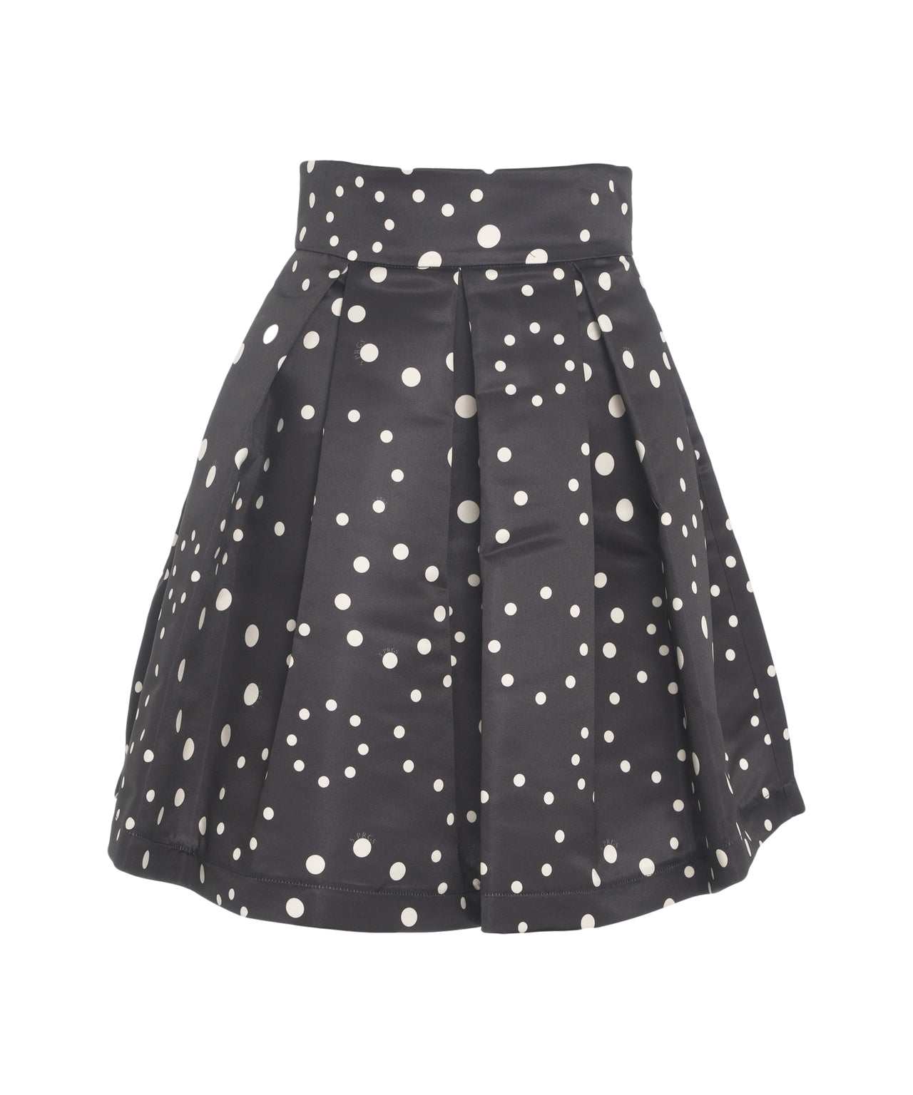5 PROGRESS Pleated Mini Skirt with Polka Dots