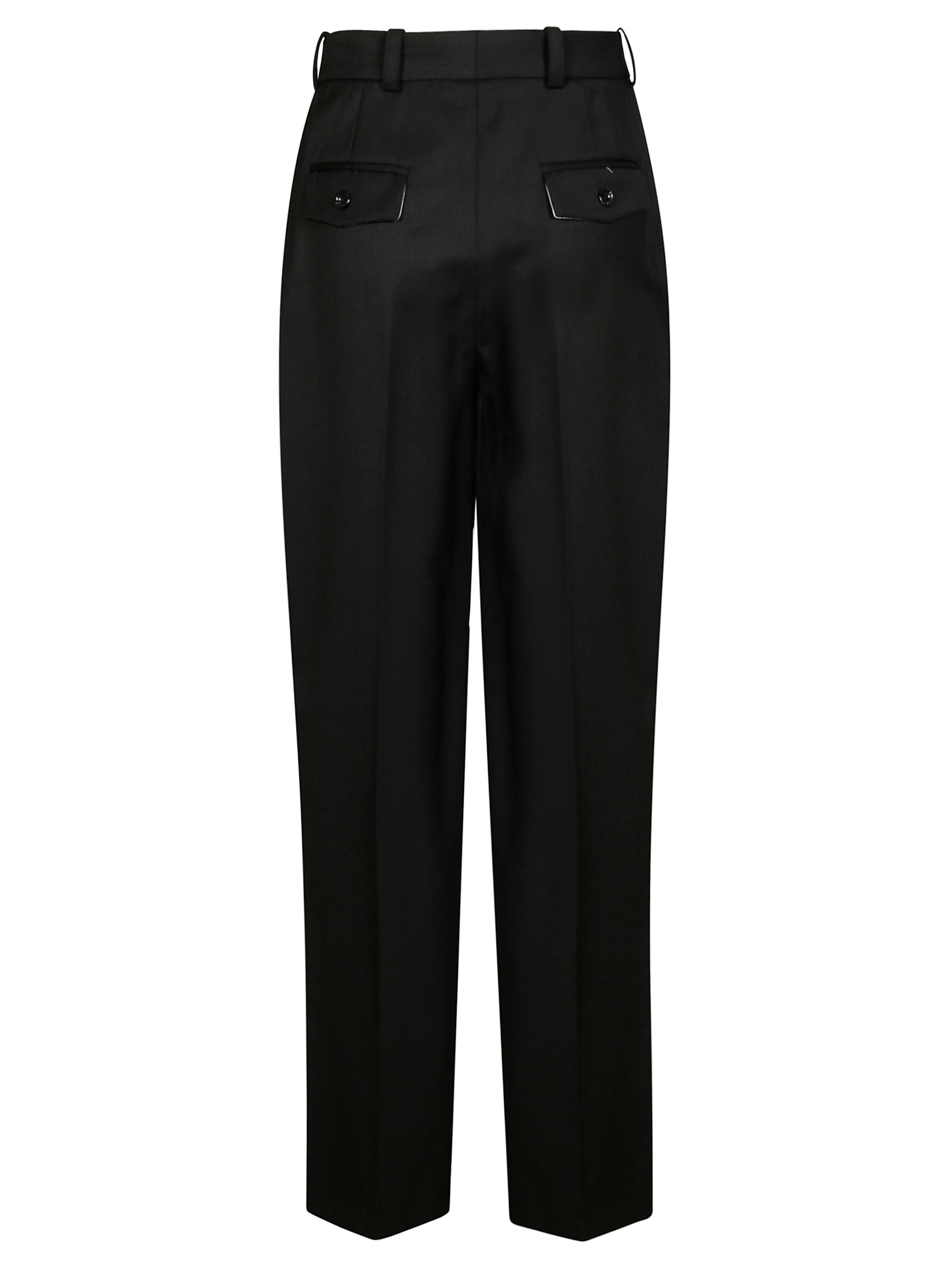 ELISABETTA FRANCHI Sophisticated Wool Trousers for Men