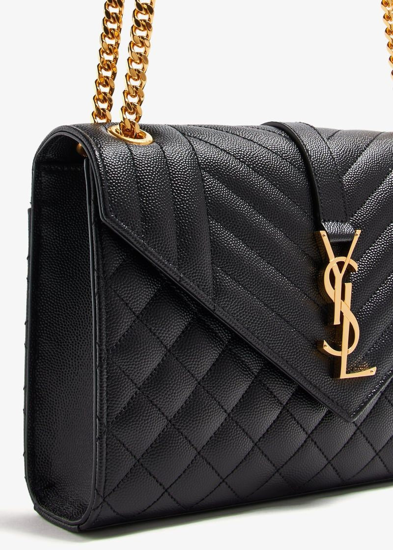 SAINT LAURENT Medium Envelope Handbag