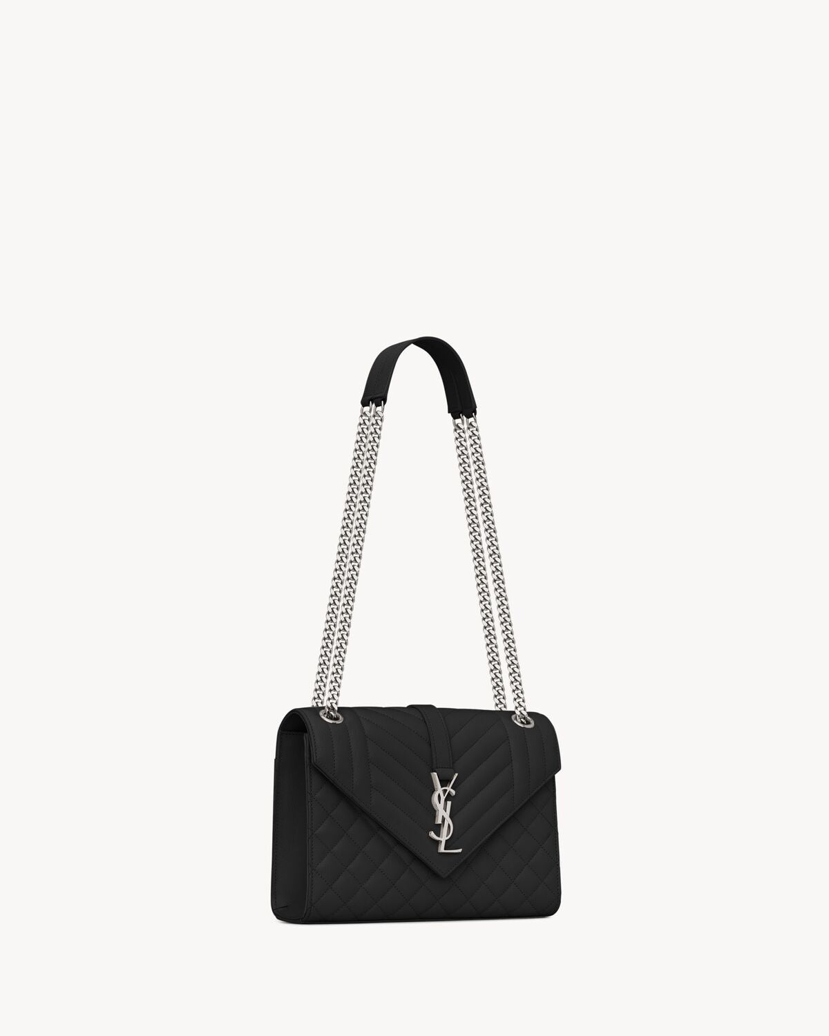 SAINT LAURENT Medium Envelope Shoulder Bag