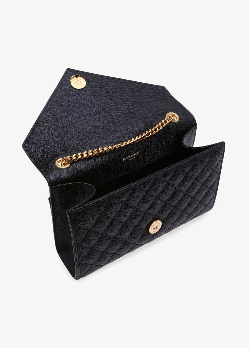 SAINT LAURENT Mini Envelope Shoulder Bag