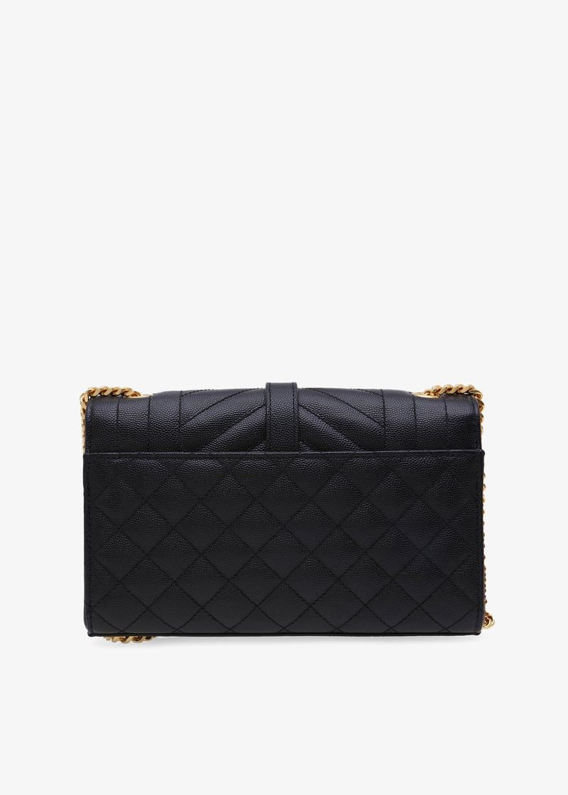SAINT LAURENT Mini Envelope Shoulder Bag