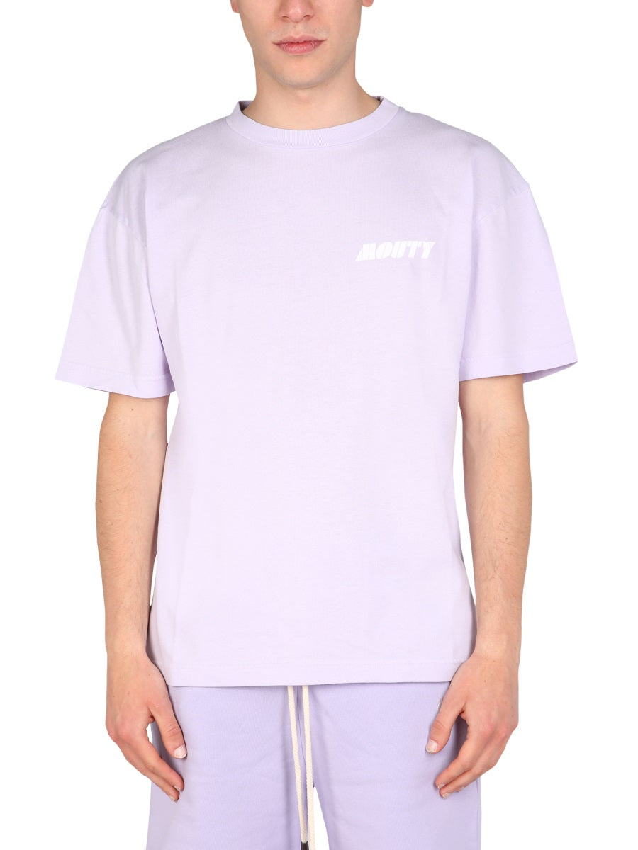 MOUTY Logo Print T-Shirt for Men - SS22 Collection