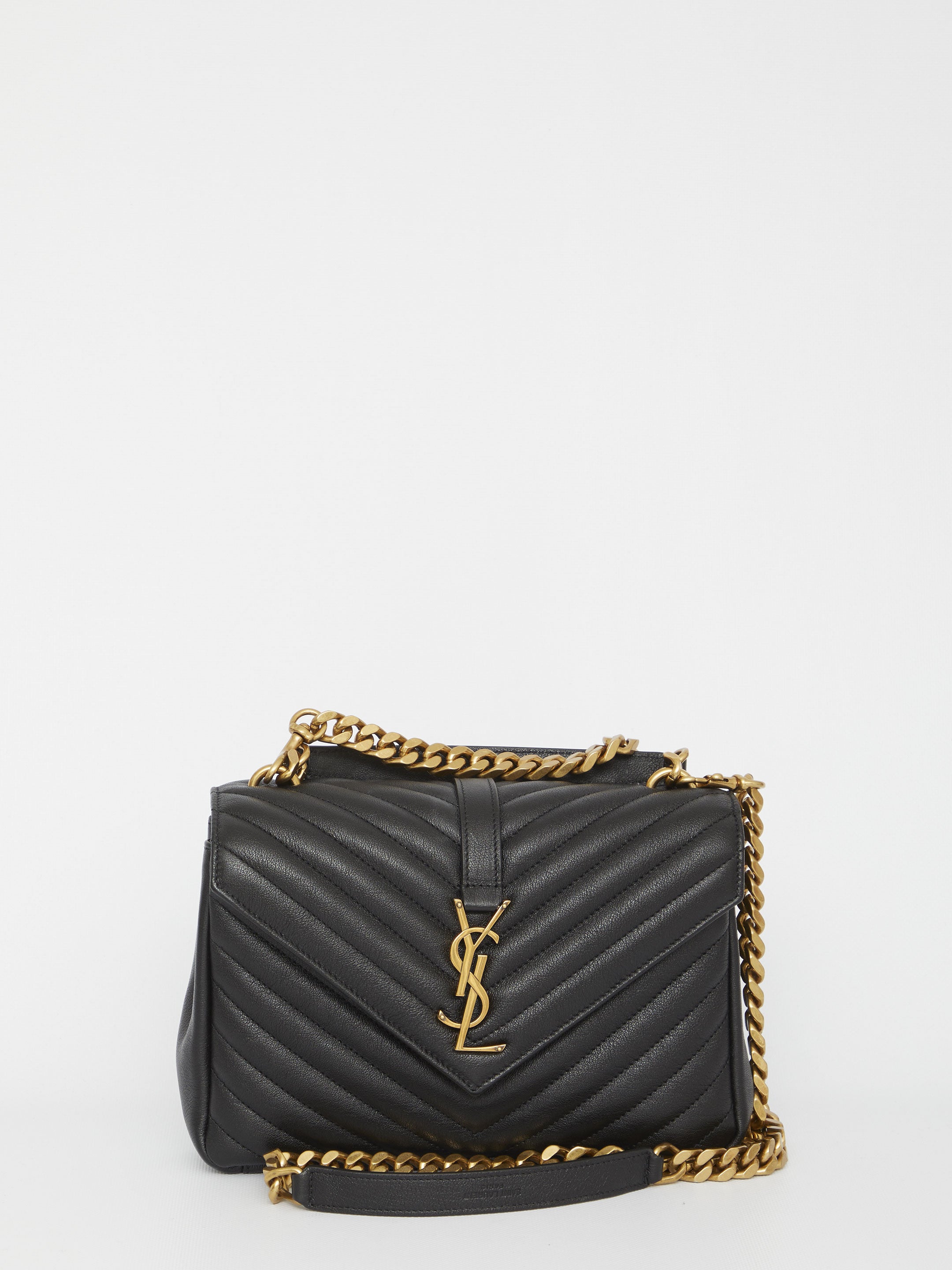 SAINT LAURENT Medium Handbag with Detachable Chain Strap