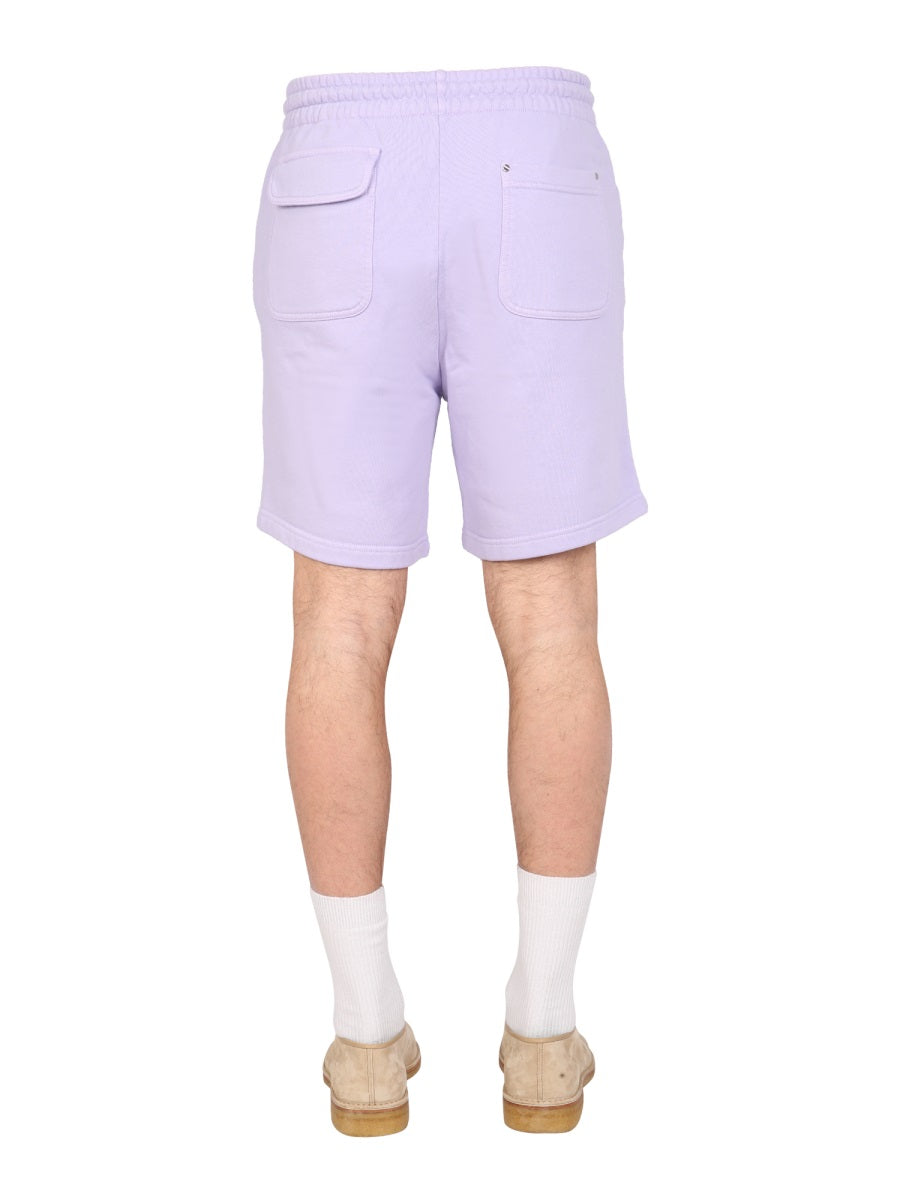MOUTY Men's Embroidered Mini Bermuda Shorts