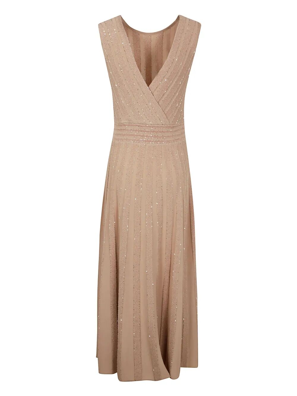 D.EXTERIOR Elegant Crystals Long Dress for Women - SS25 Collection