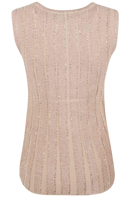 D.EXTERIOR Women's Sleeveless Crew Neck Top