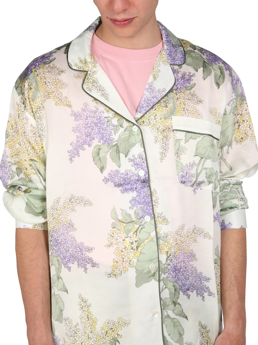 MOUTY Reverse Collar Pajama Shirt