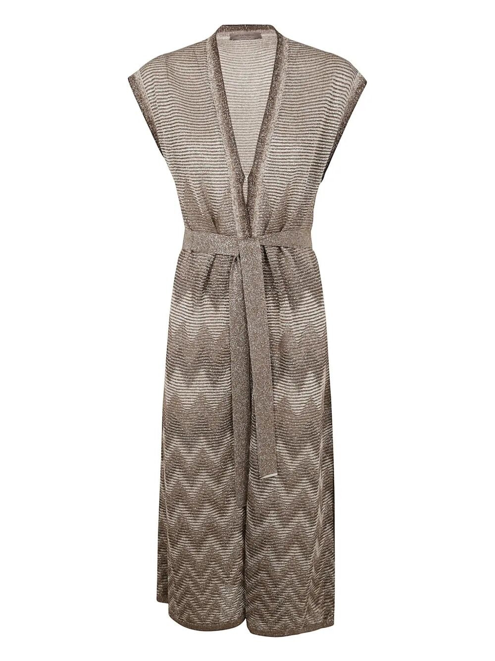 D.EXTERIOR Degrade Luxe Long Waistcoat