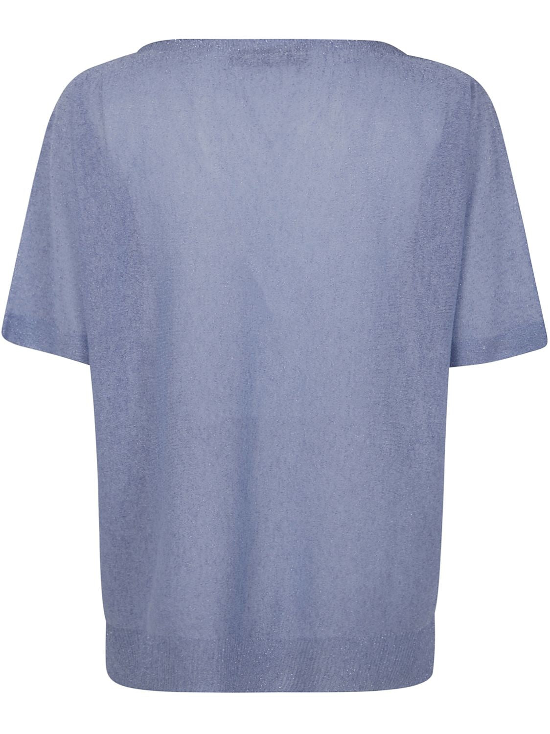 D.EXTERIOR Funded Lux Short Sleeves Boat Neck Mini Top