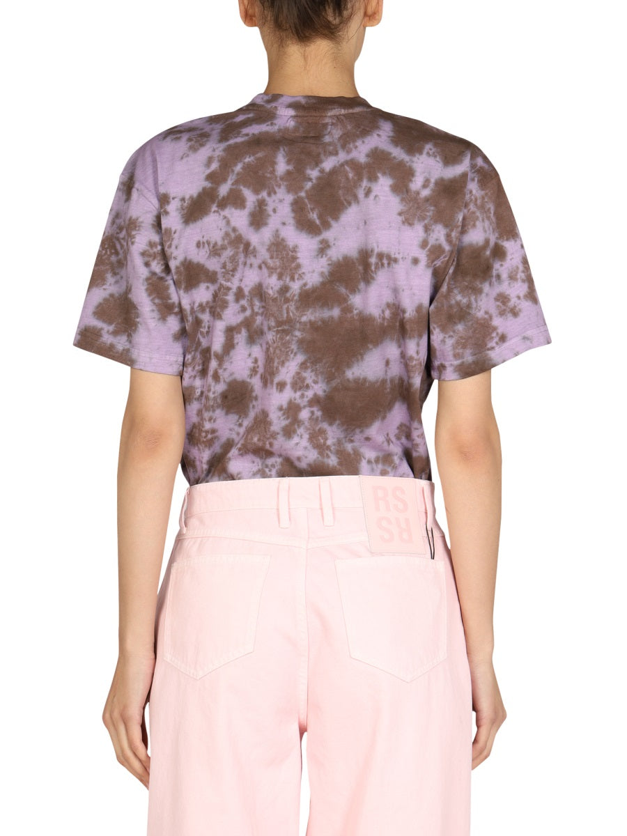 MARKET Unisex Logo Print Crew Neck T-Shirt