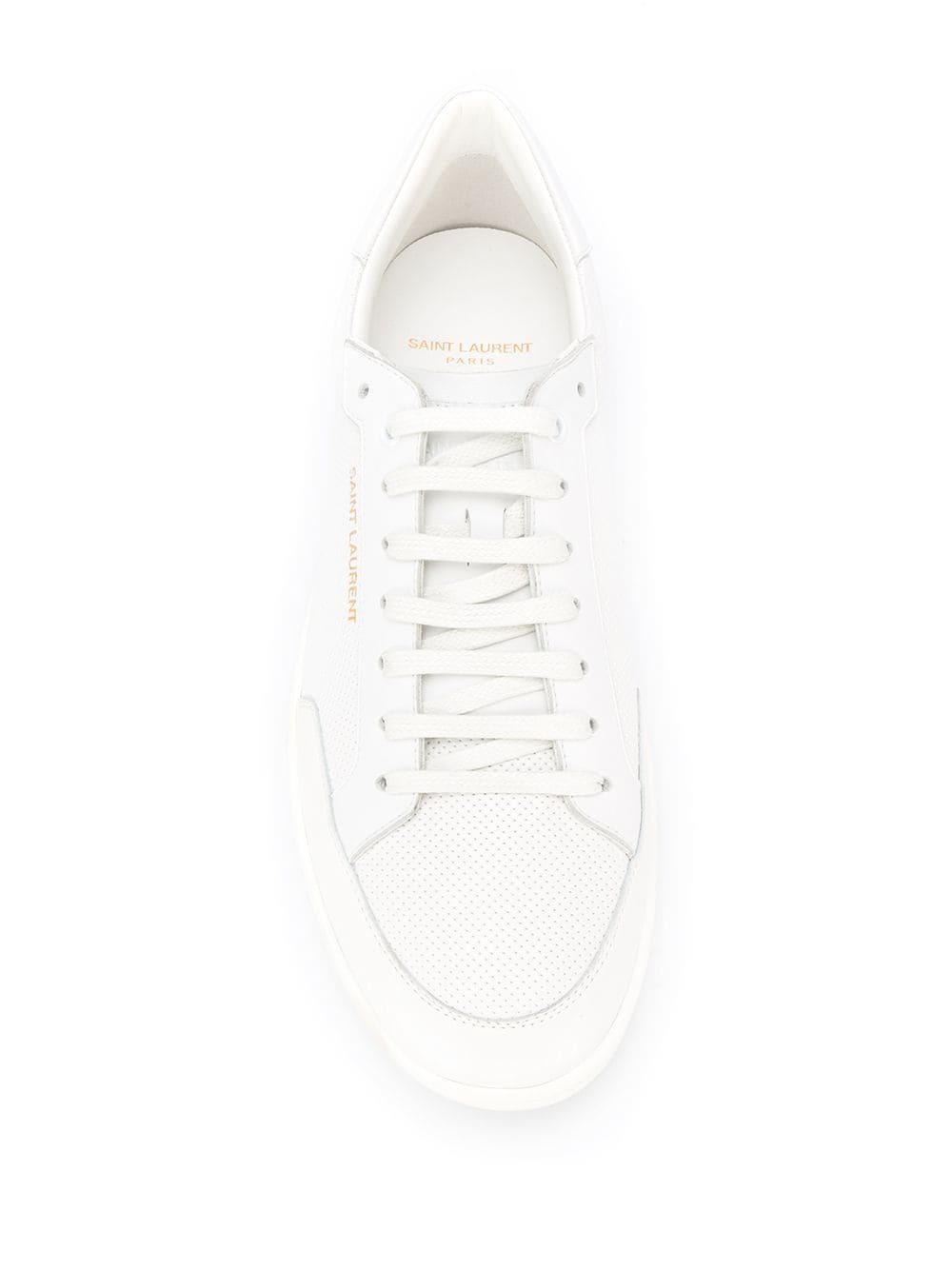 SAINT LAURENT Classic Low-Top Leather Sneakers