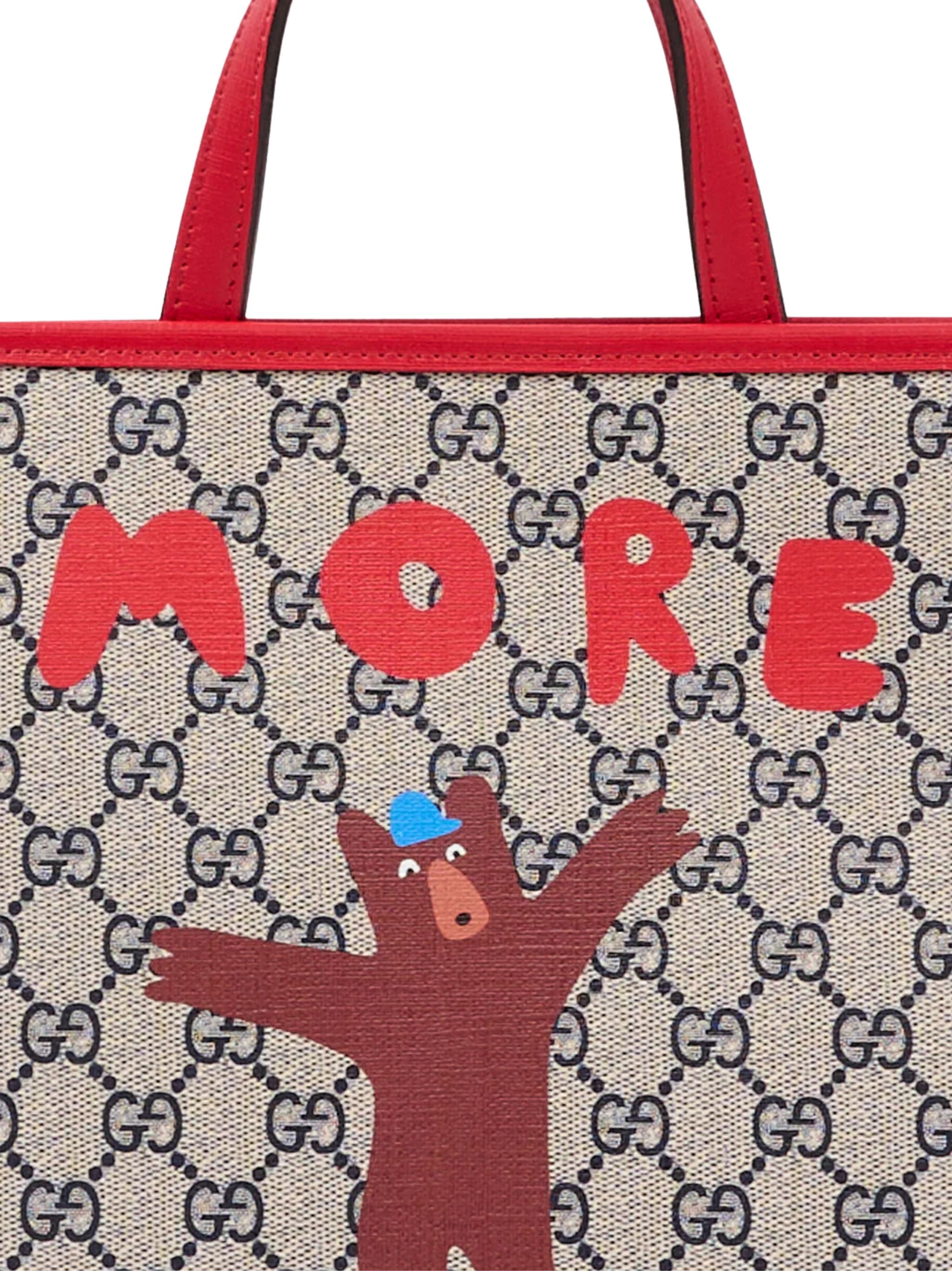 GUCCI KIDS Mini Supreme Bear Handbag for Kids