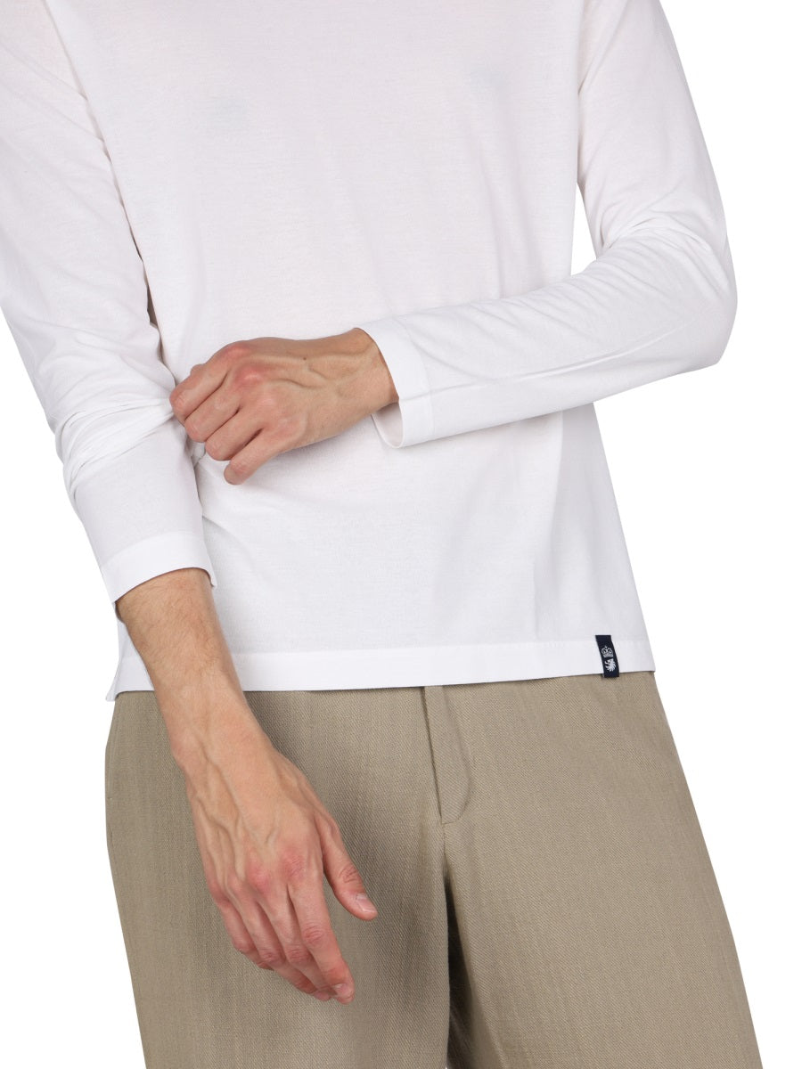 DRUMOHR Crewneck Cotton T-Shirt for Men