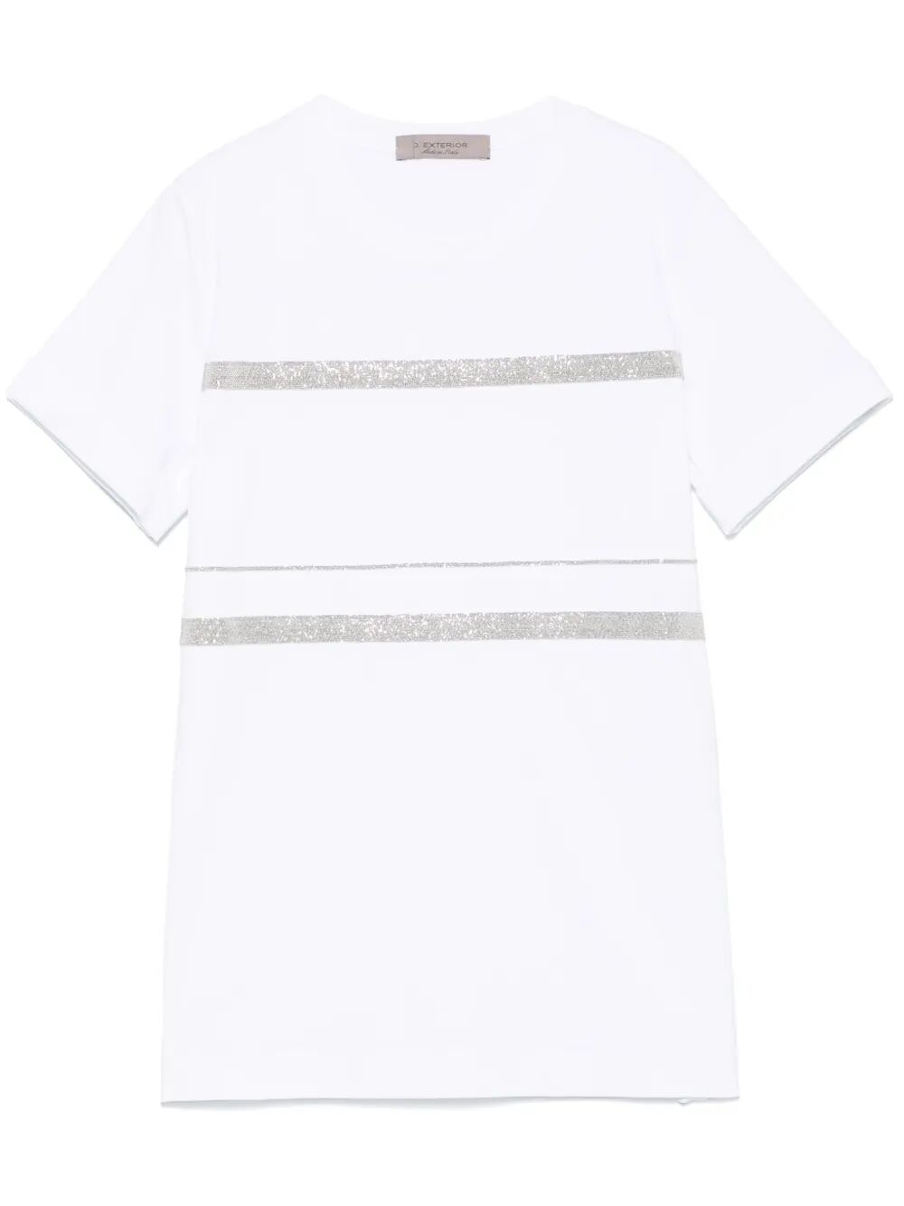 D.EXTERIOR Chain Drop Mini T-Shirt for Women