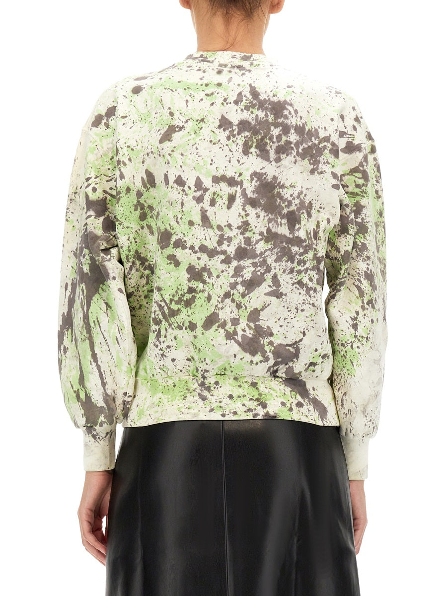 ARIES Printed Crew Neck Sweatshirt