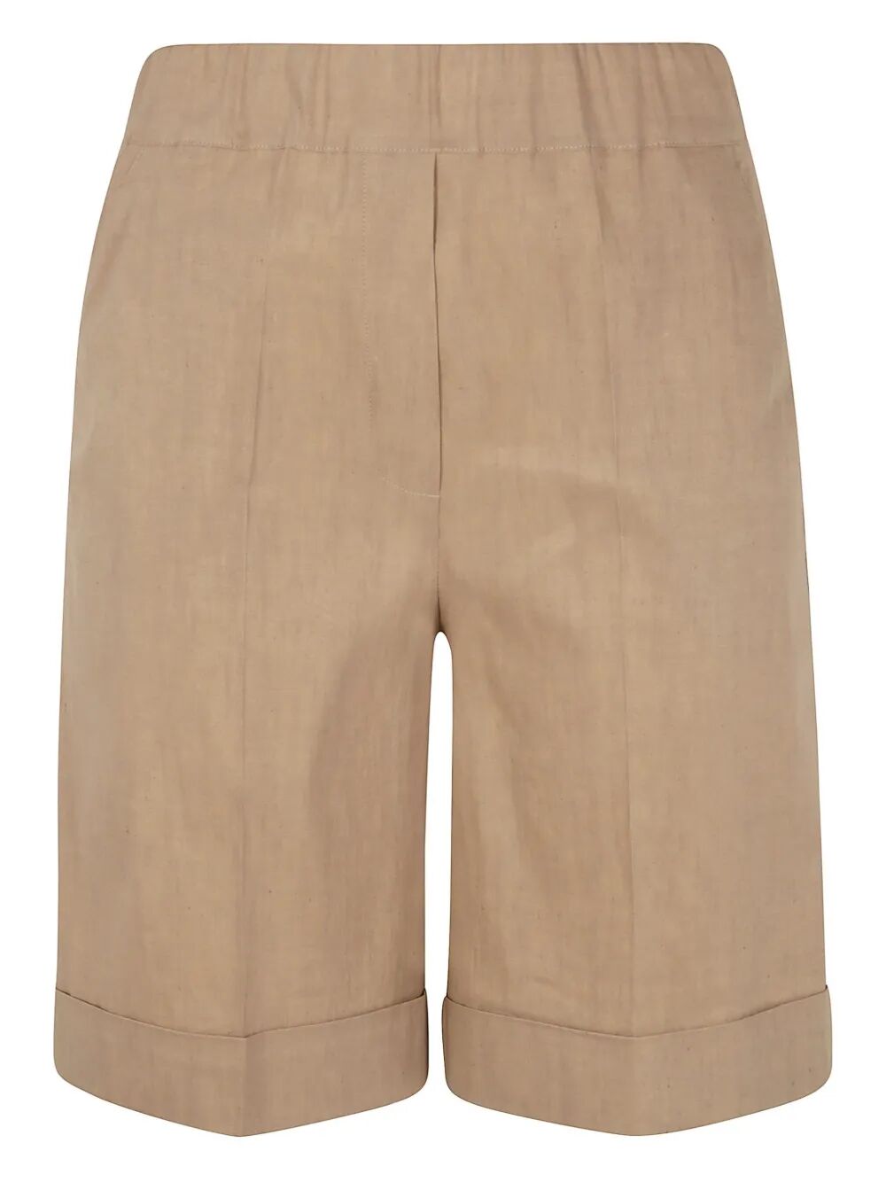 D.EXTERIOR Linen Stretch Delave Mini Shorts for Women