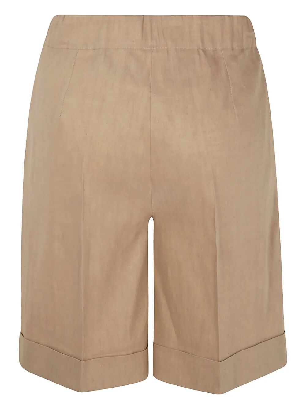 D.EXTERIOR Linen Stretch Delave Mini Shorts for Women