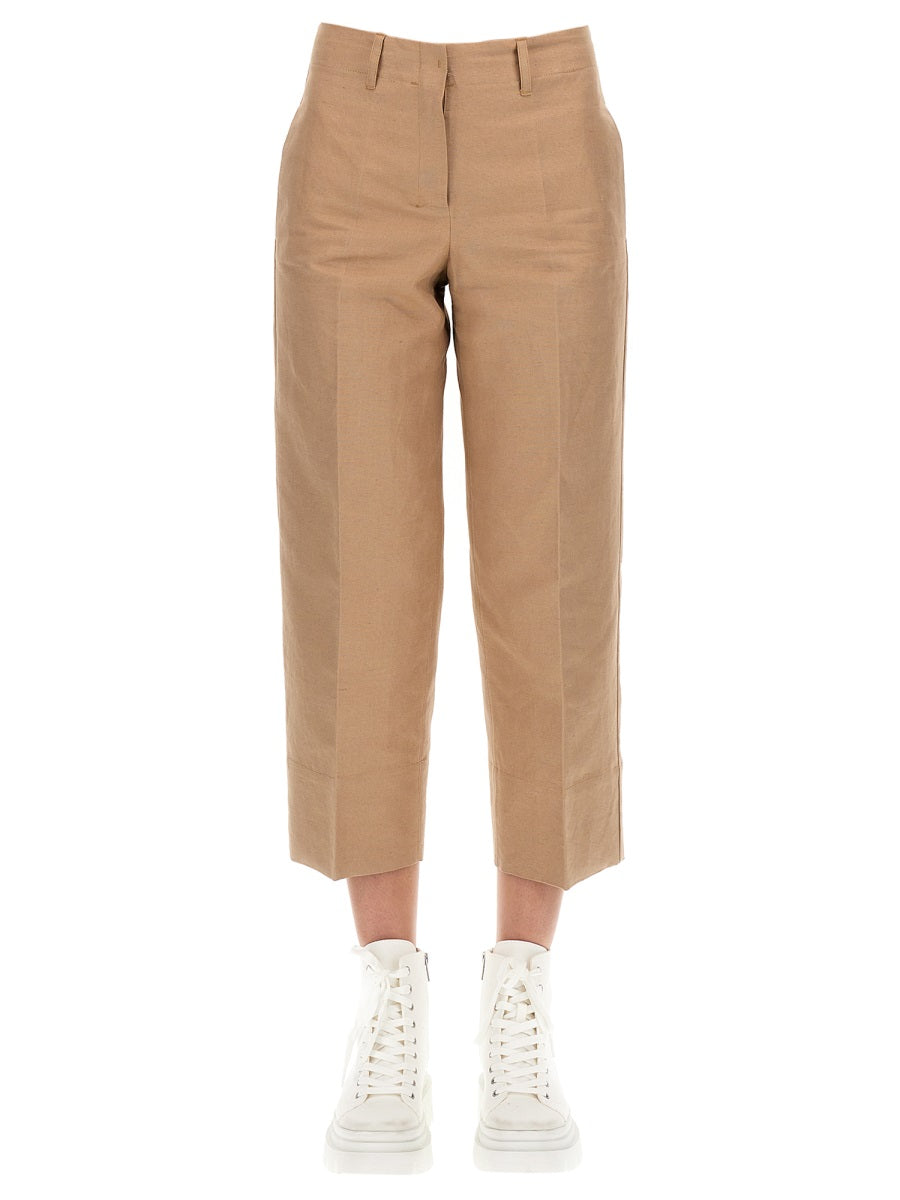 S MAX MARA Elegant High-Waisted Trousers for Women