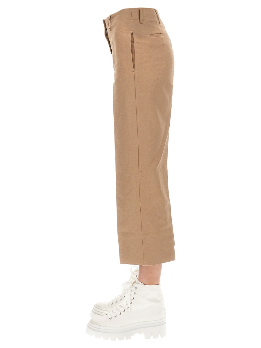 S MAX MARA Elegant High-Waisted Trousers for Women