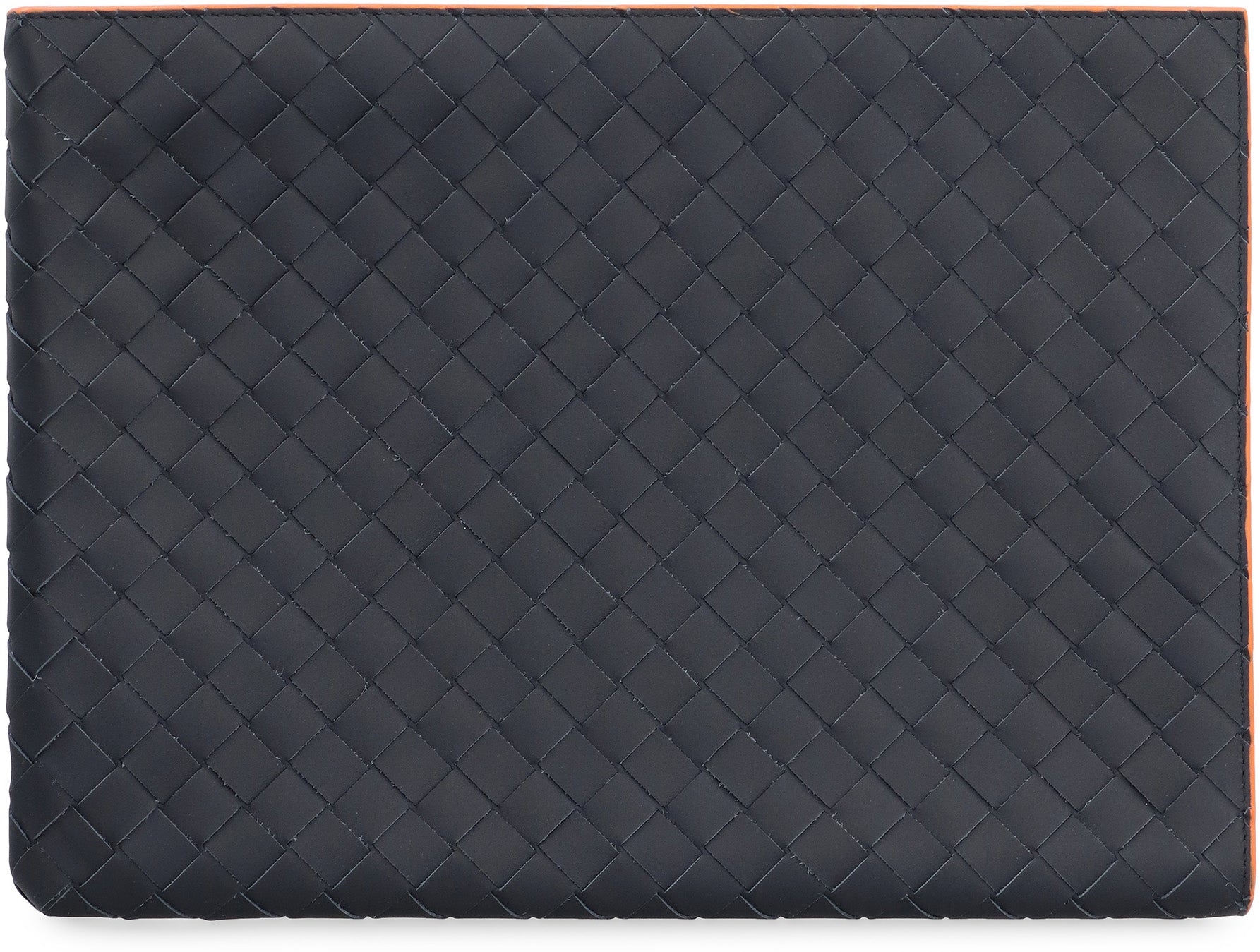 BOTTEGA VENETA Leather Mini Clutch with Intrecciato Motif