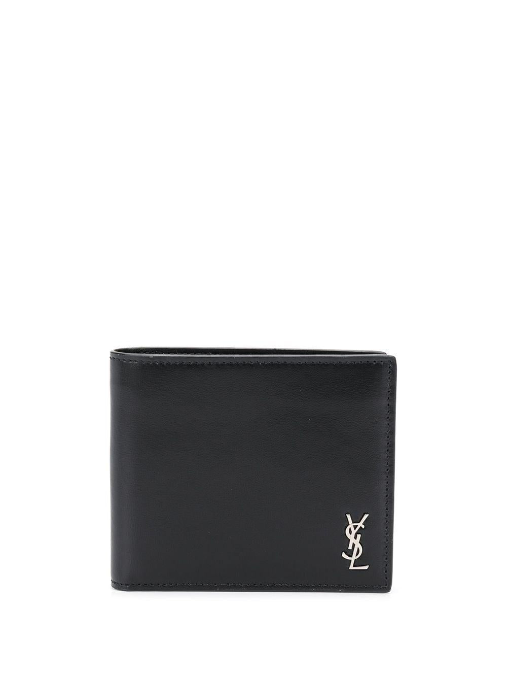 SAINT LAURENT Leather Bi-Fold Wallet