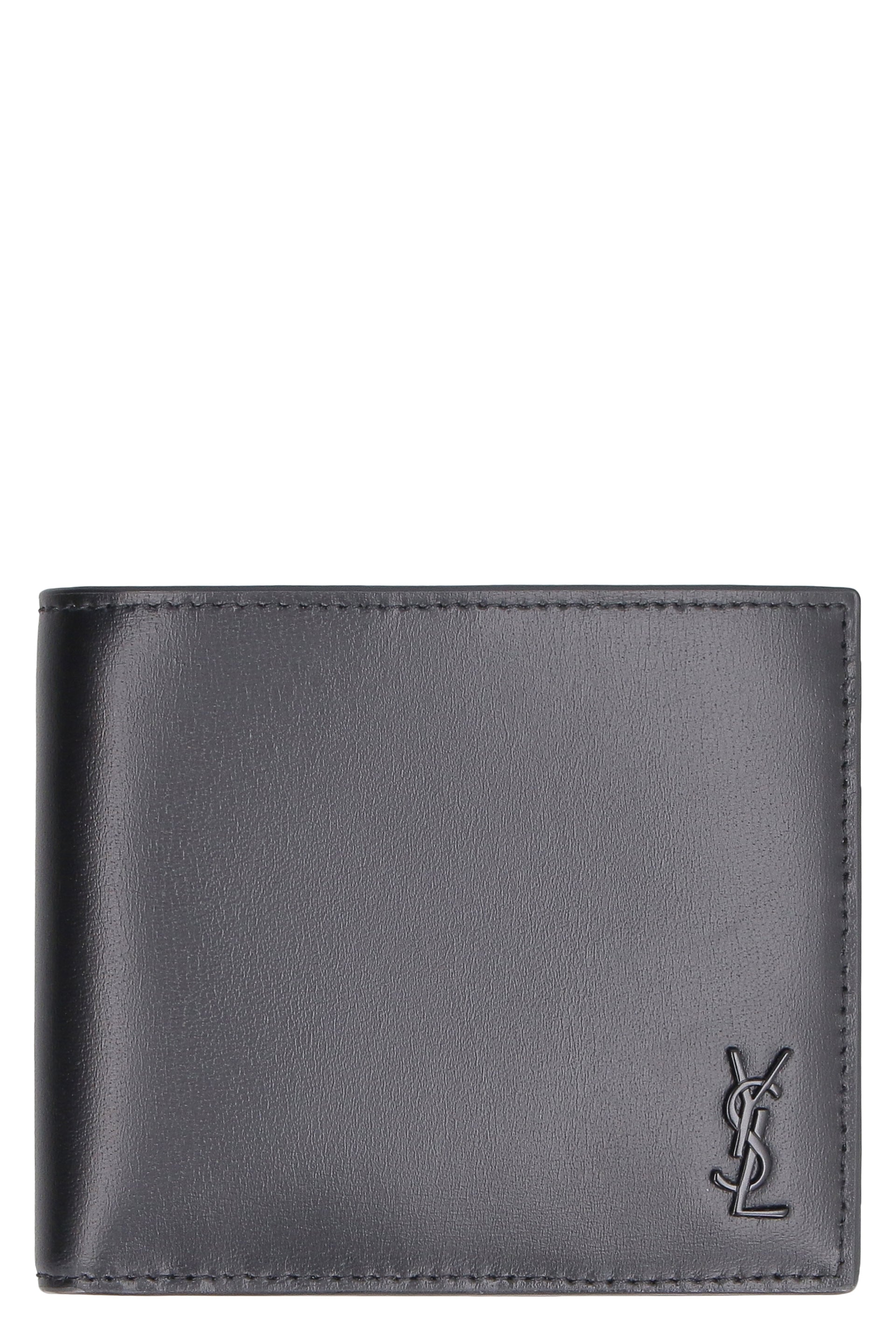 SAINT LAURENT Mini East/West Single-Fold Wallet
