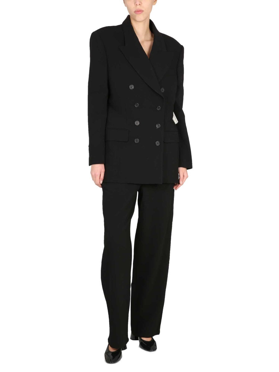 KHAITE Elegant Tanner Jacket with Mirror Lapels