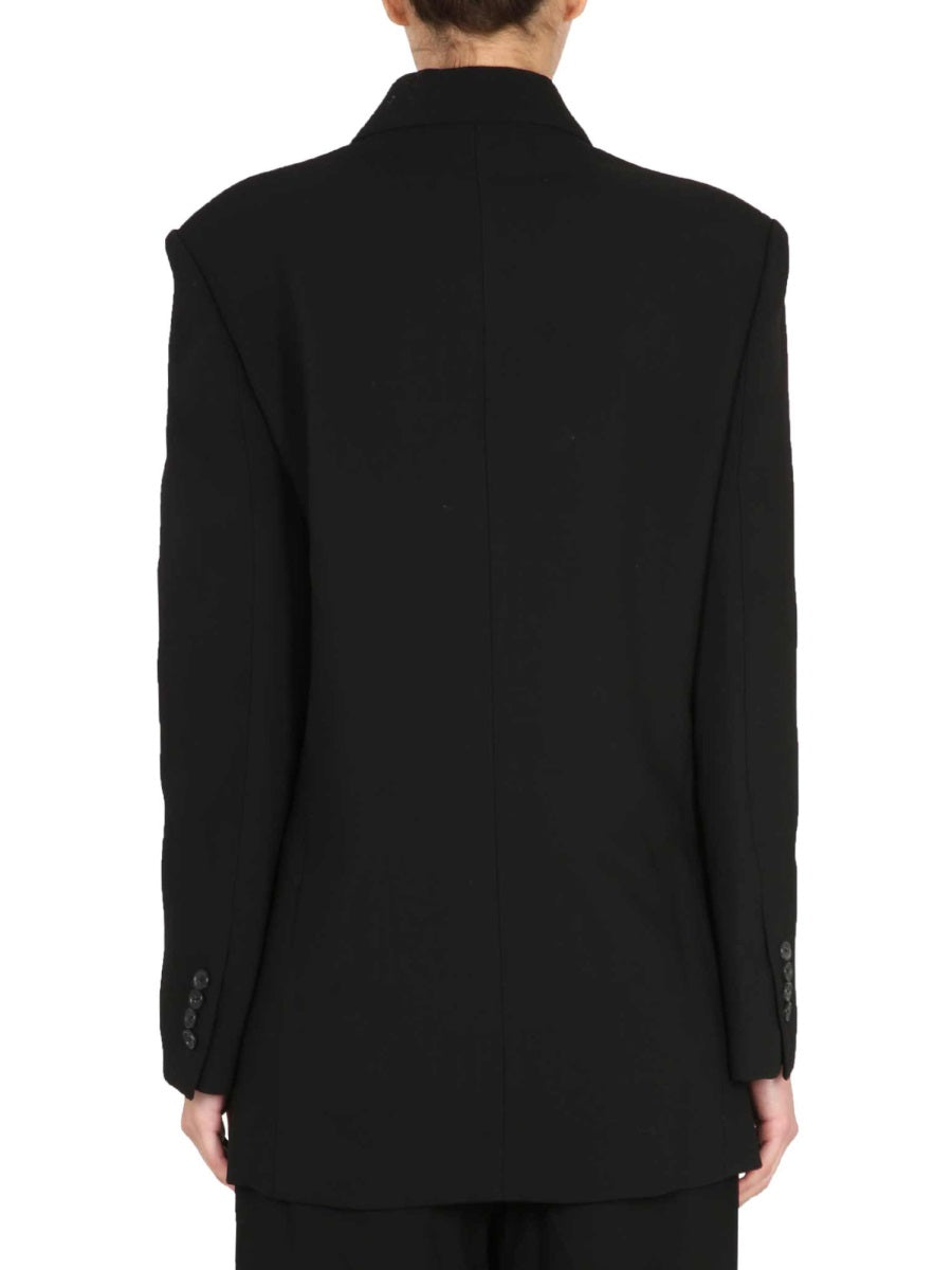 KHAITE Elegant Tanner Jacket with Mirror Lapels