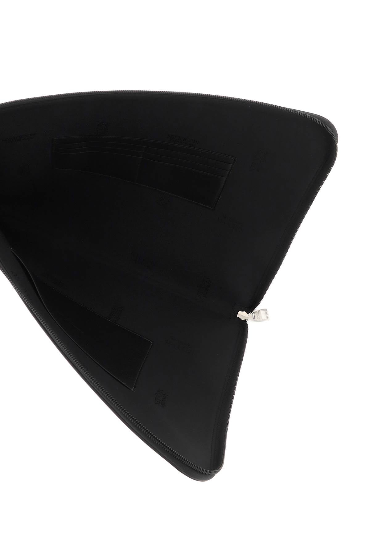 ALEXANDER MCQUEEN Leather Document Holder Clutch