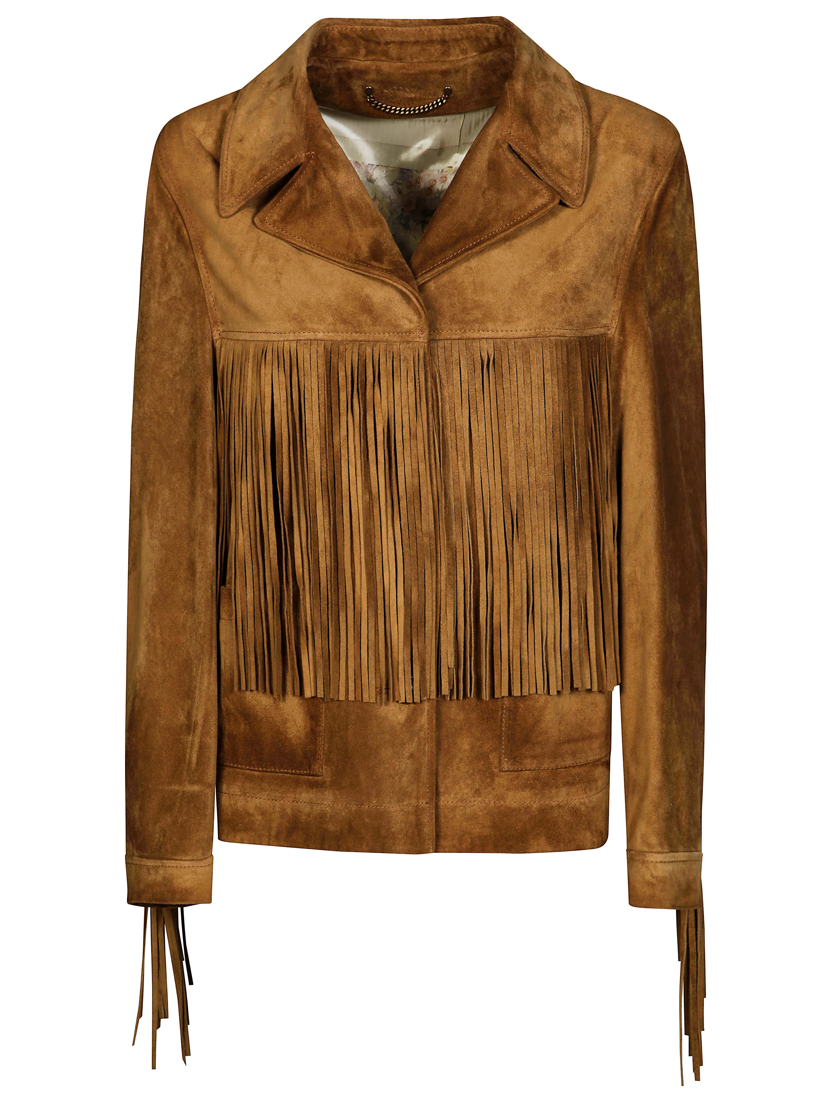 GOLDEN GOOSE Men's Fringed Jacket