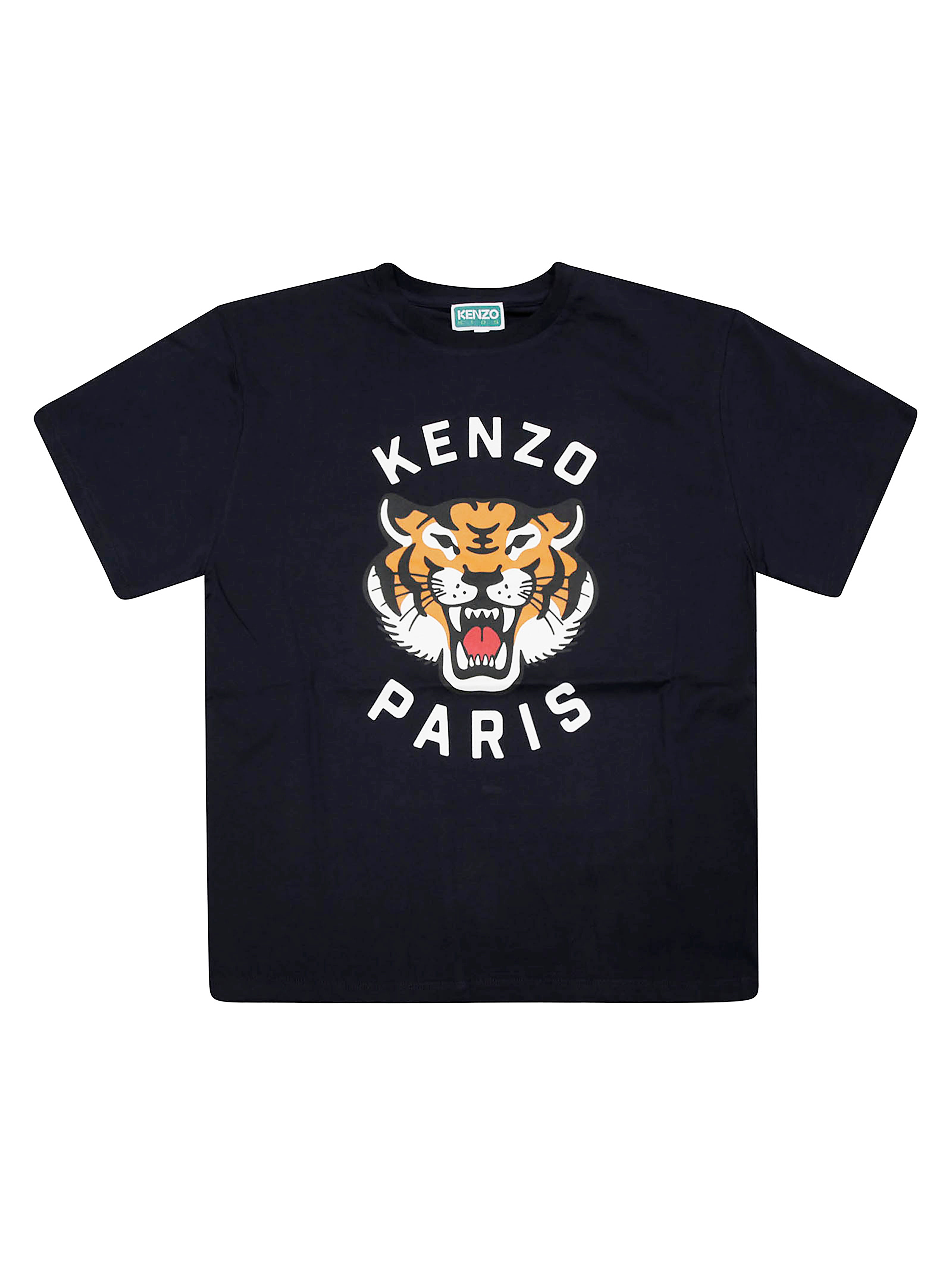 KENZO Mini Tiger Graphic Short Sleeve T-Shirt