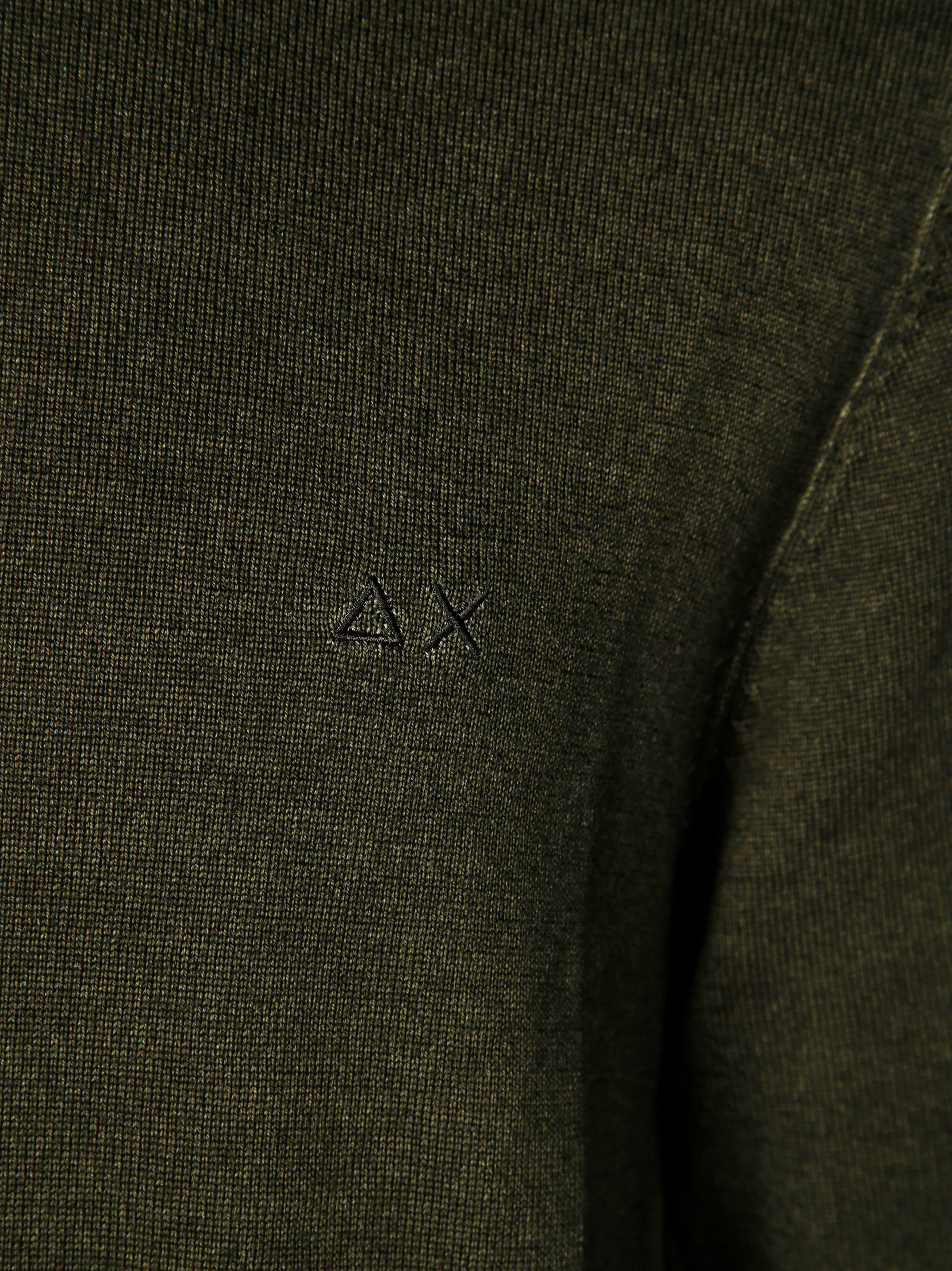 SUN 68 Vintage Effect Crewneck Sweater for Women