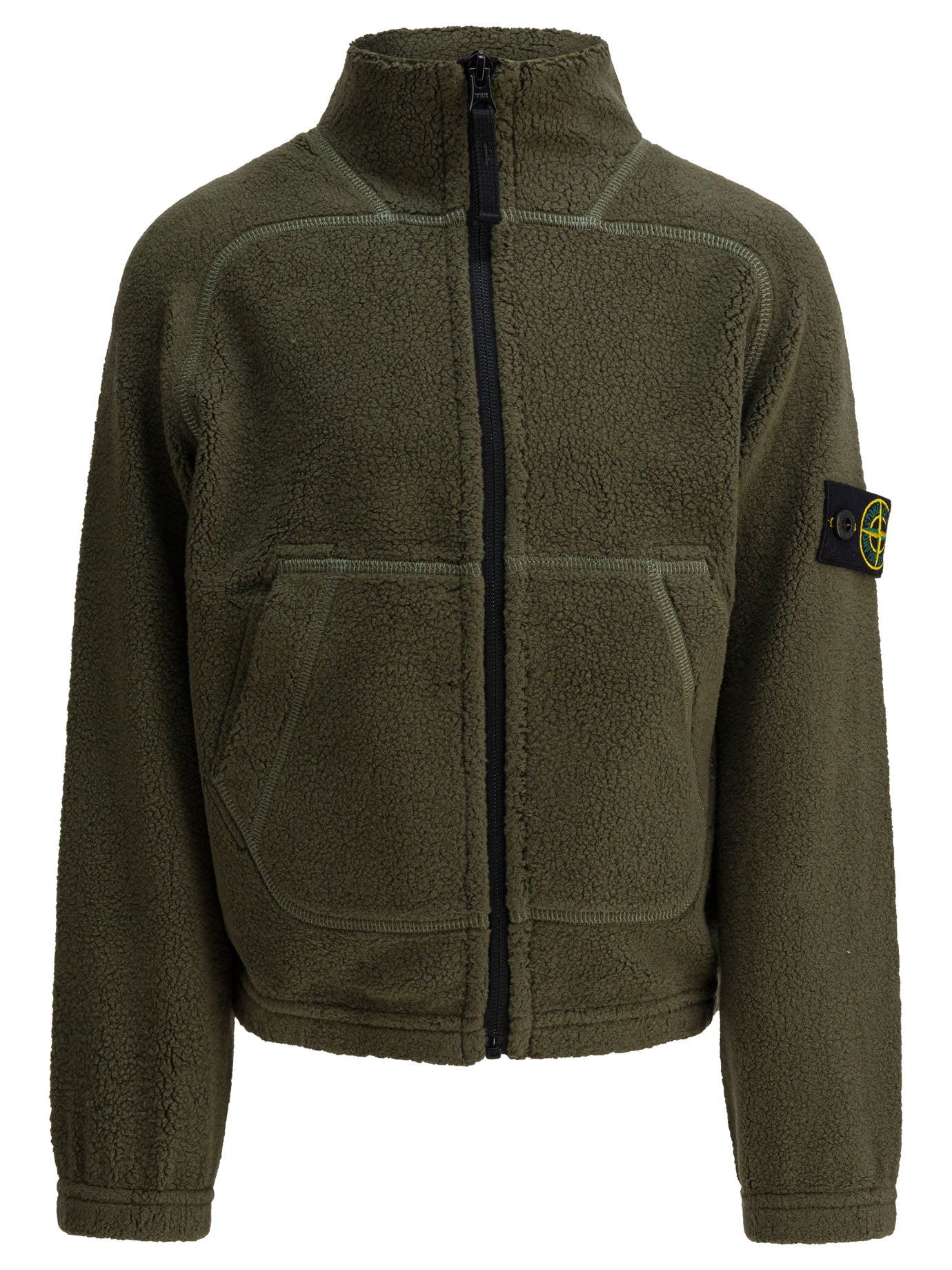 STONE ISLAND KIDS Kids Cotton Blend Mini Sweatshirt