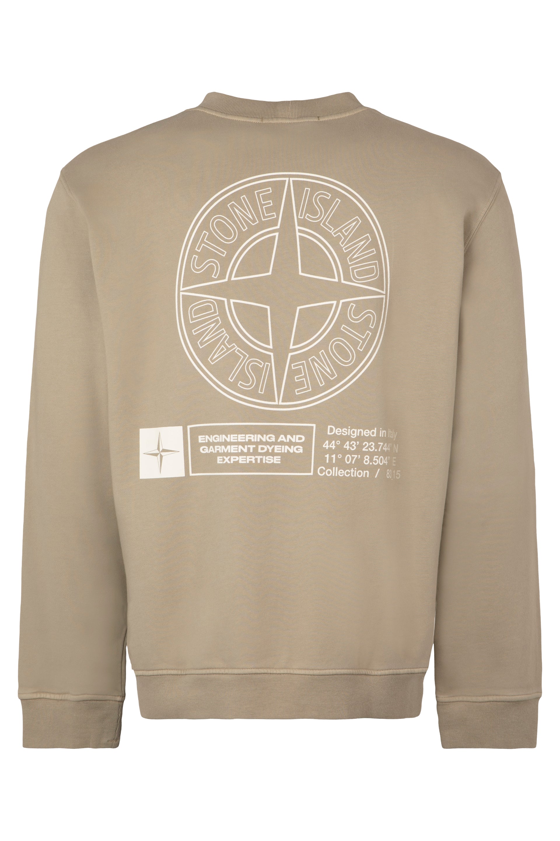 STONE ISLAND Men's Cotton Crew-Neck Sweatshirt