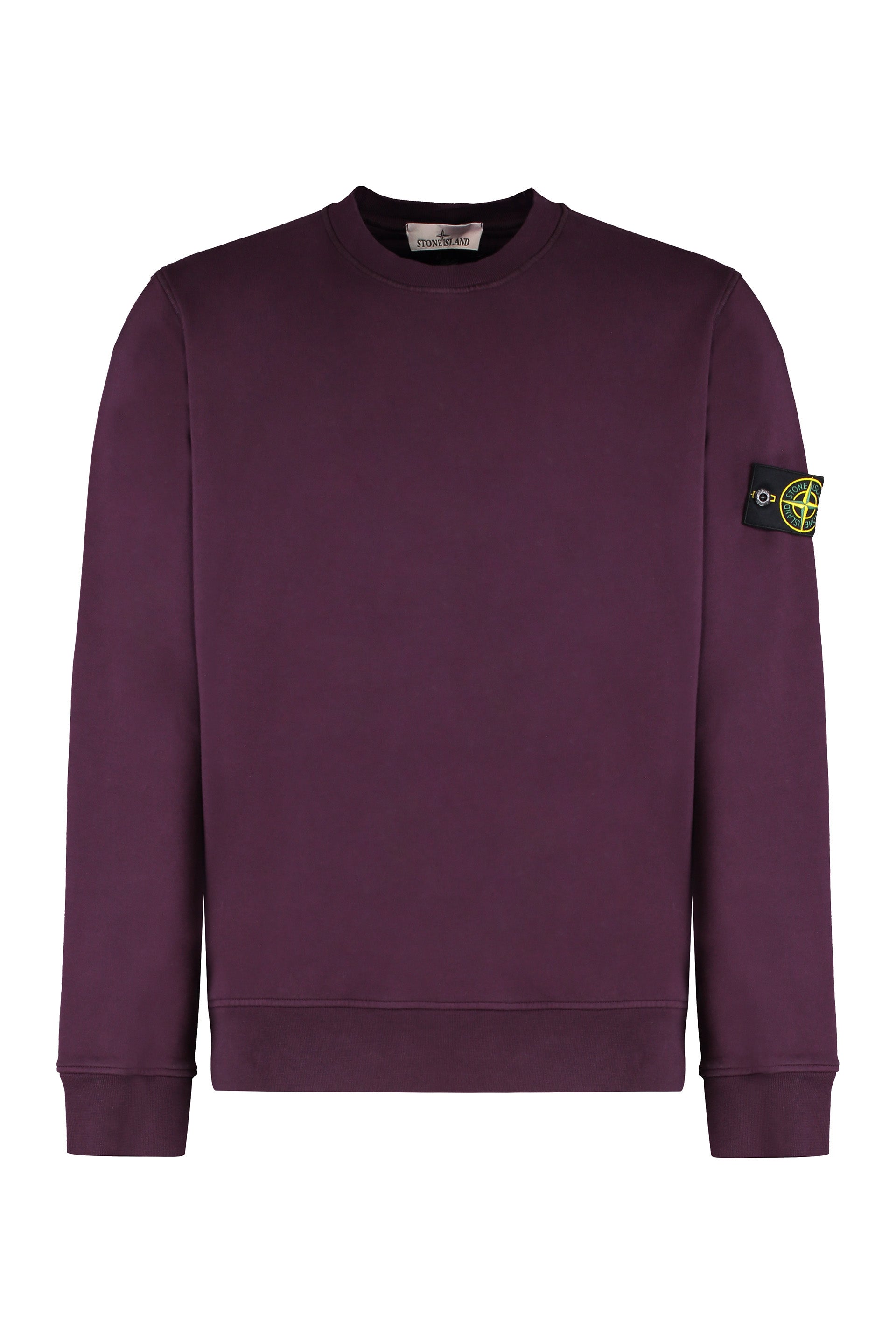 STONE ISLAND Men's Cotton Crew-Neck Sweatshirt